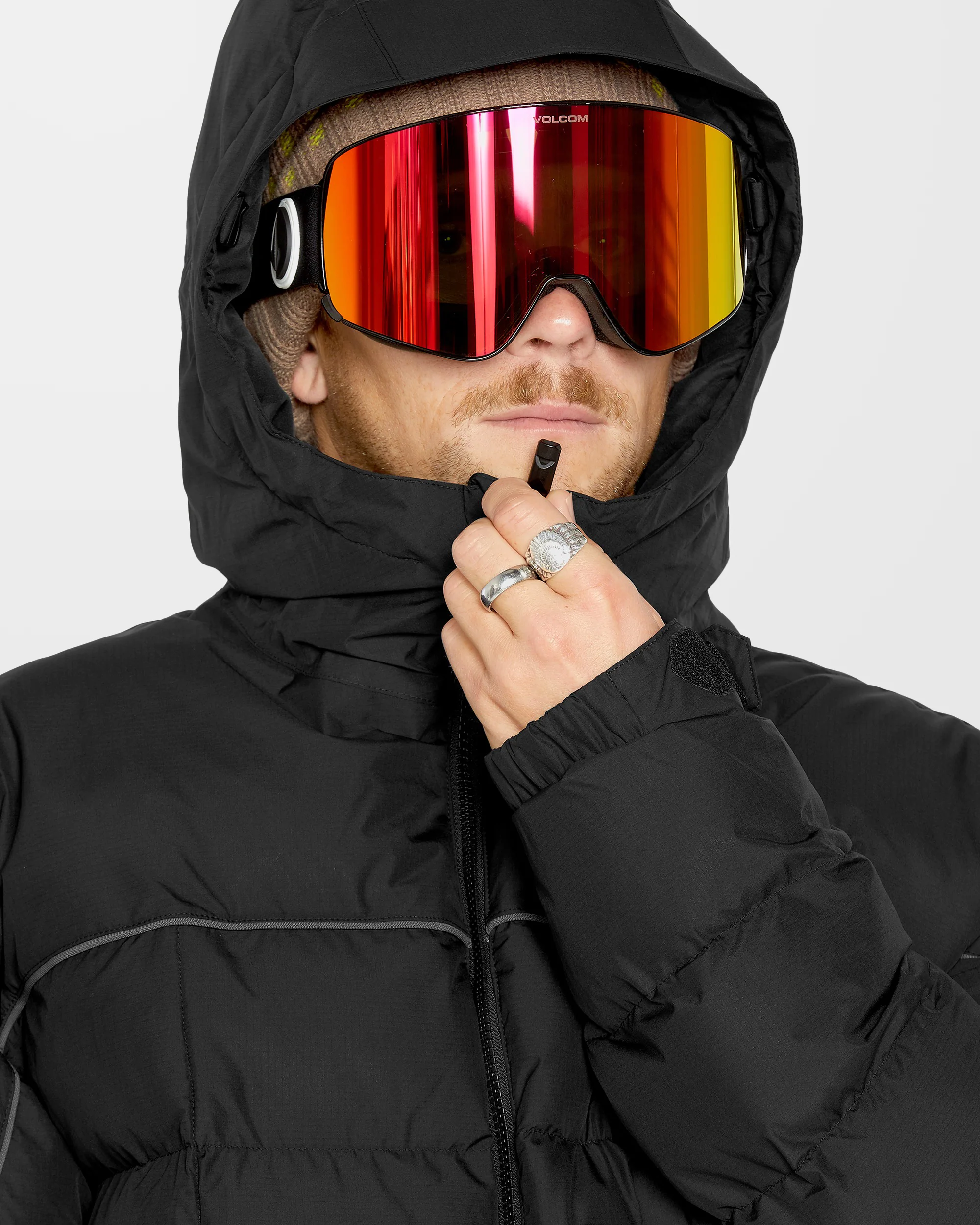 Sew Down Jacket - Black - Image 7