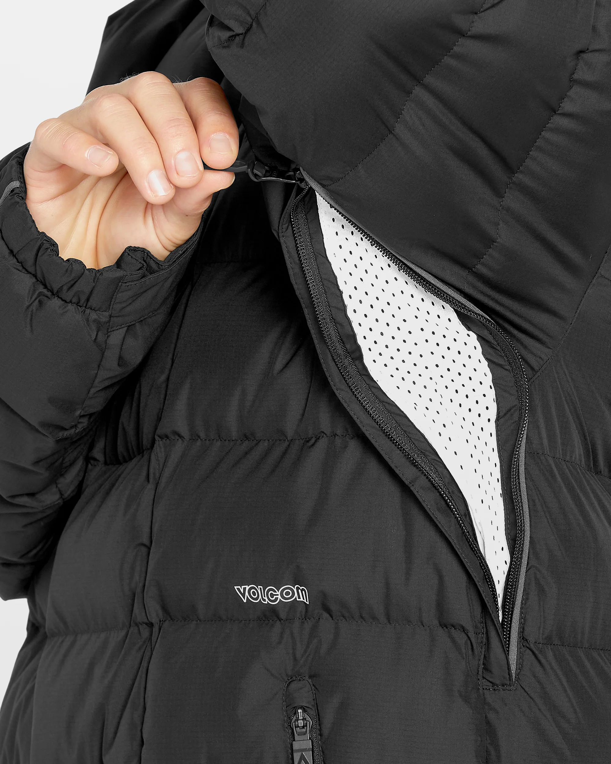 Sew Down Jacket - Black - Image 8