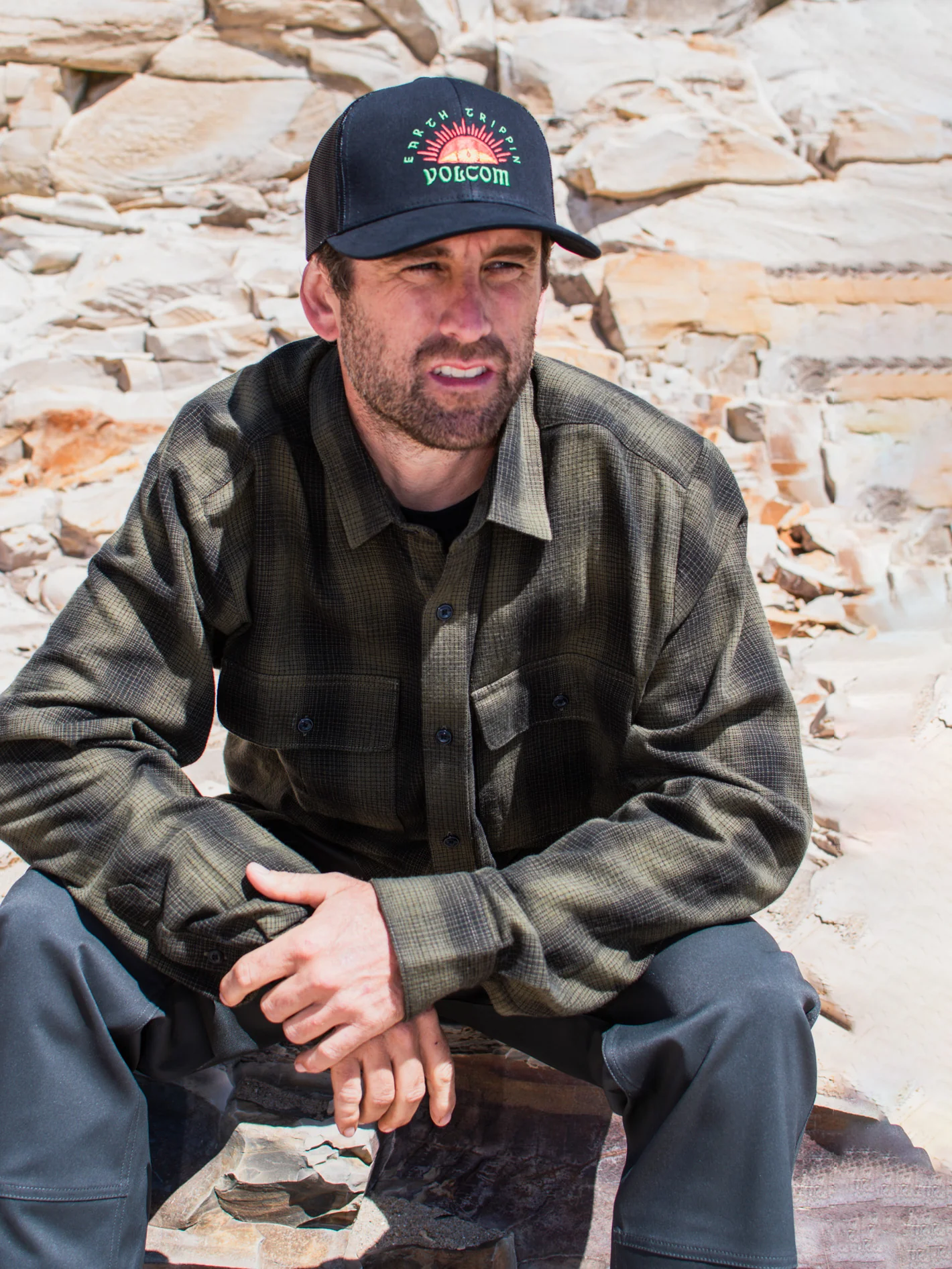 Shadowstone Flannel Shirt - Wintermoss - Image 3