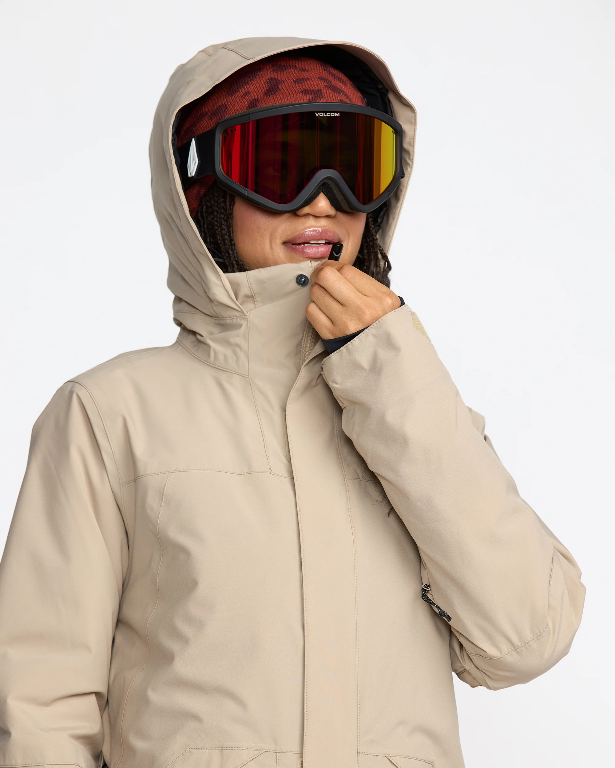 Shelter 20K 3D Stretch Jacket - Oatmeal - Image 5
