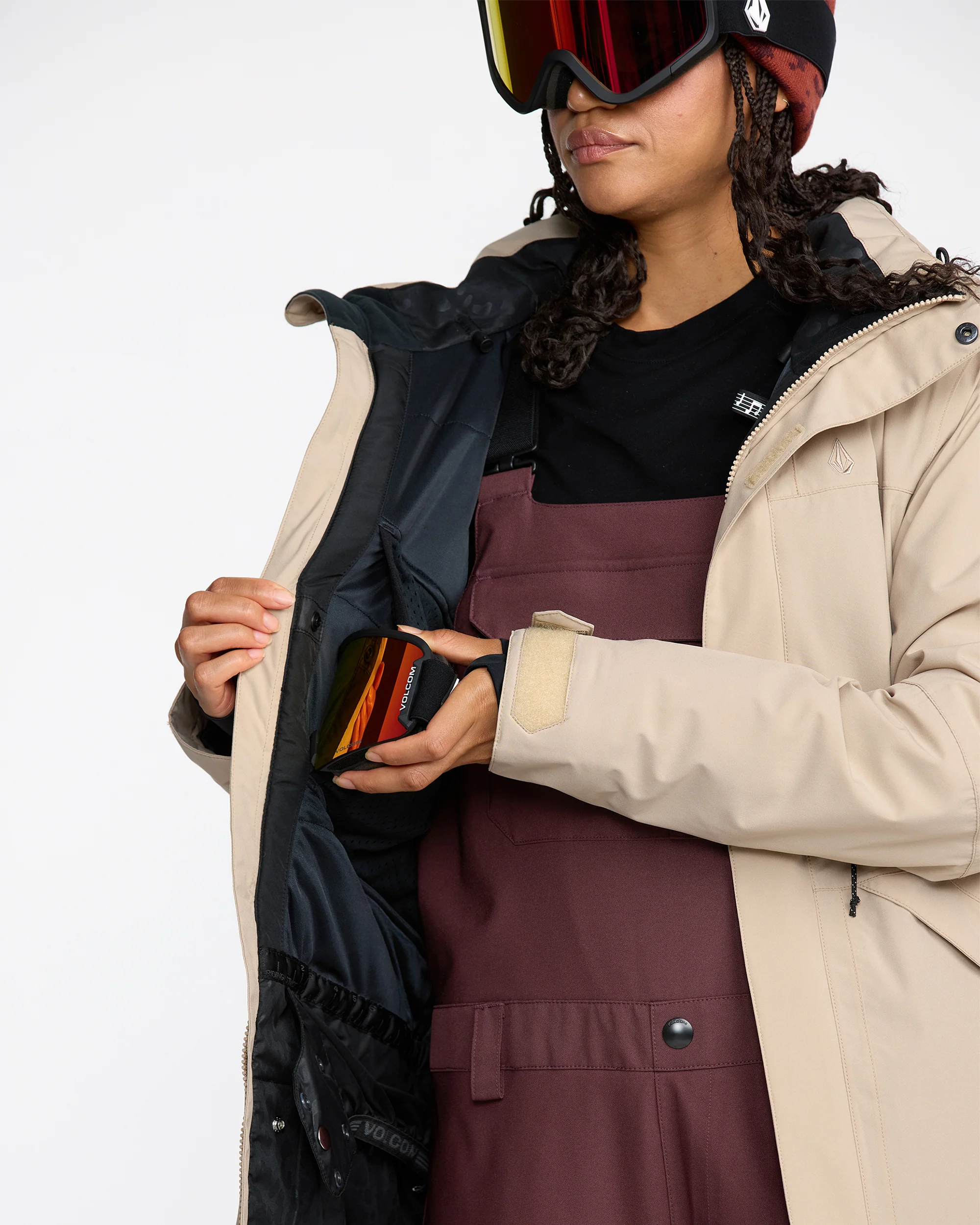 Shelter 20K 3D Stretch Jacket - Oatmeal - Image 9