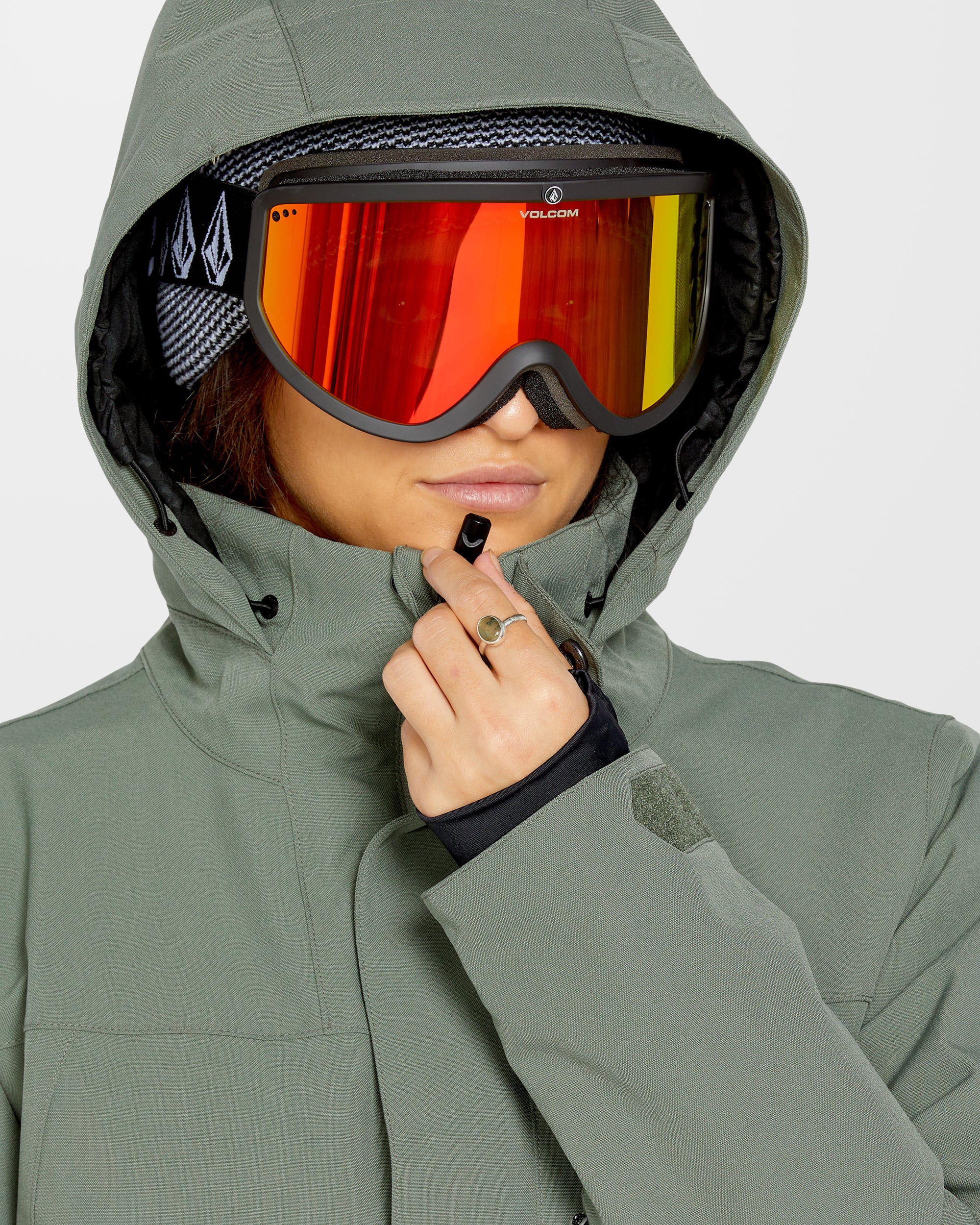 Shelter 3D Stretch Jacket - Lichen Green - Image 5