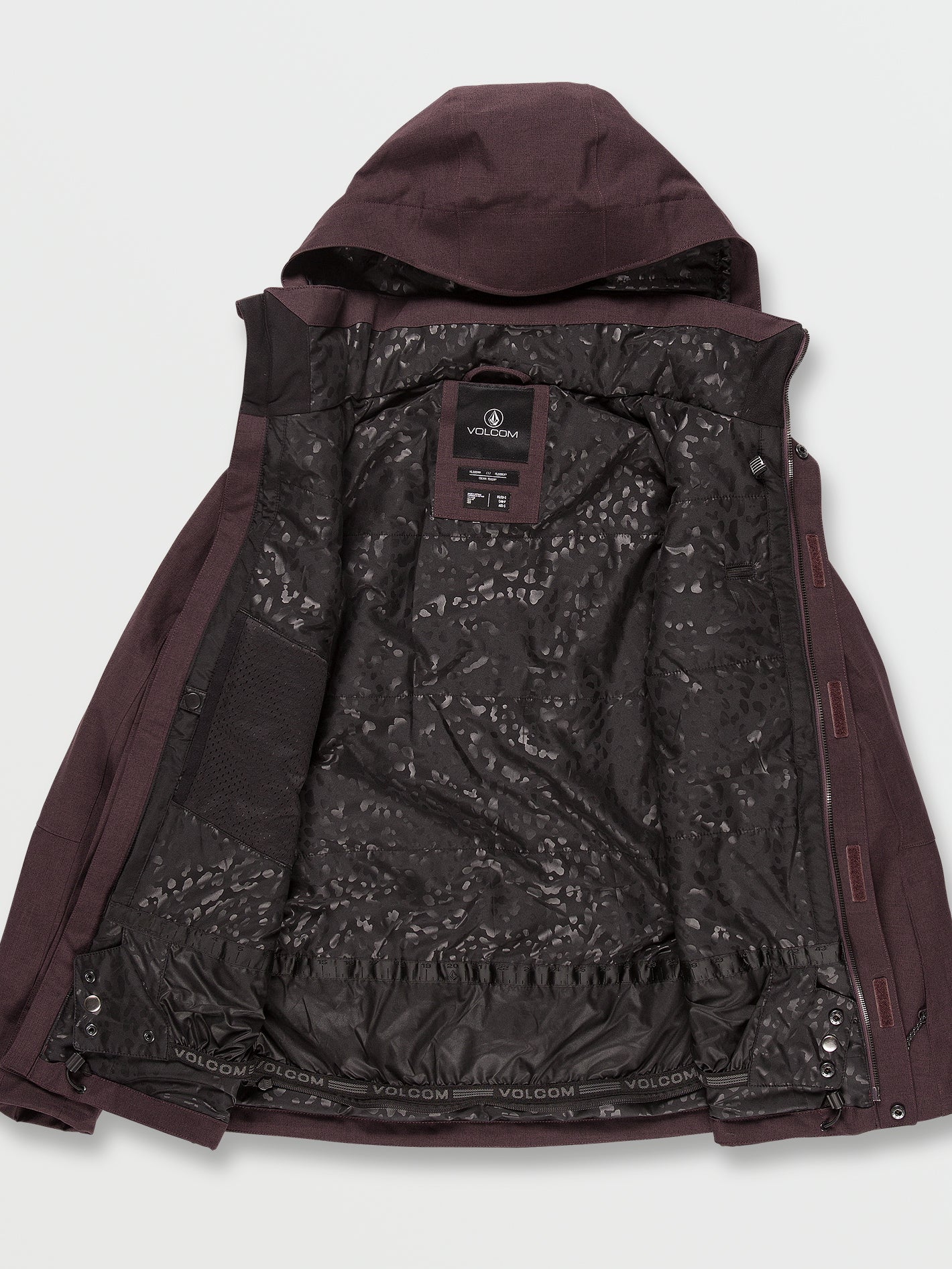 Sherwin Insulated Jacket - Black Plum - Image 5