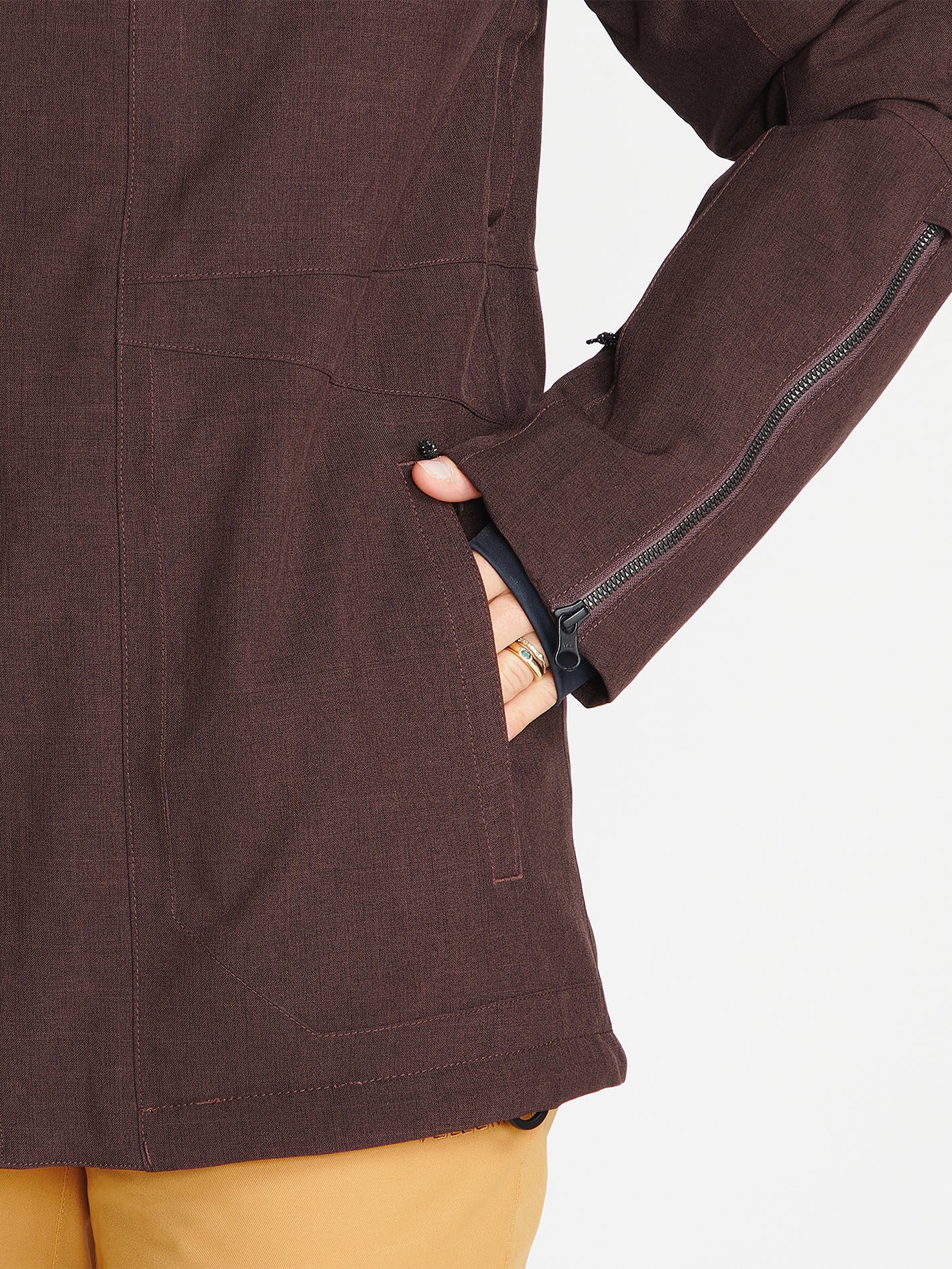 Sherwin Insulated Jacket - Black Plum - Image 8