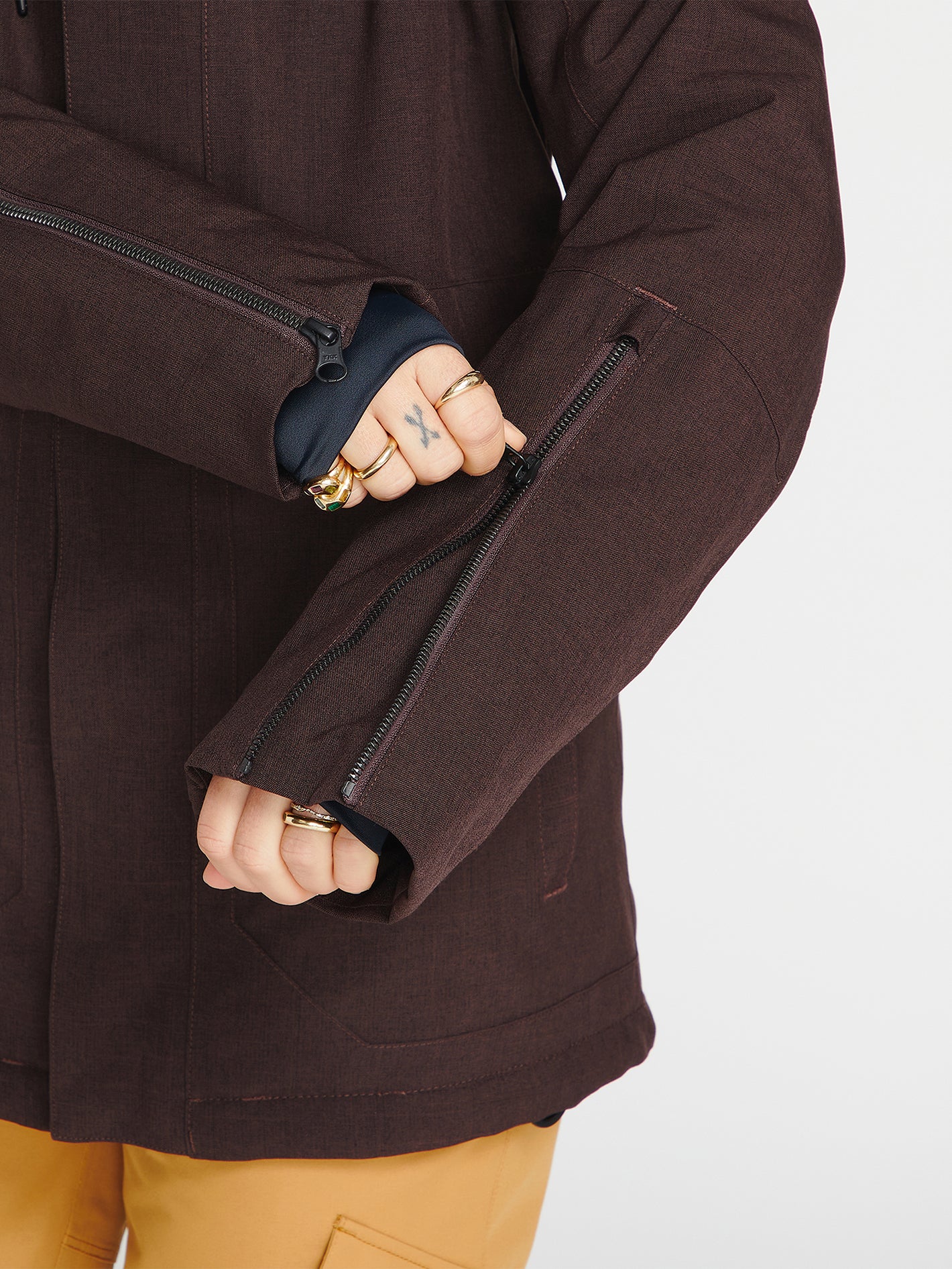Sherwin Insulated Jacket - Black Plum - Image 9