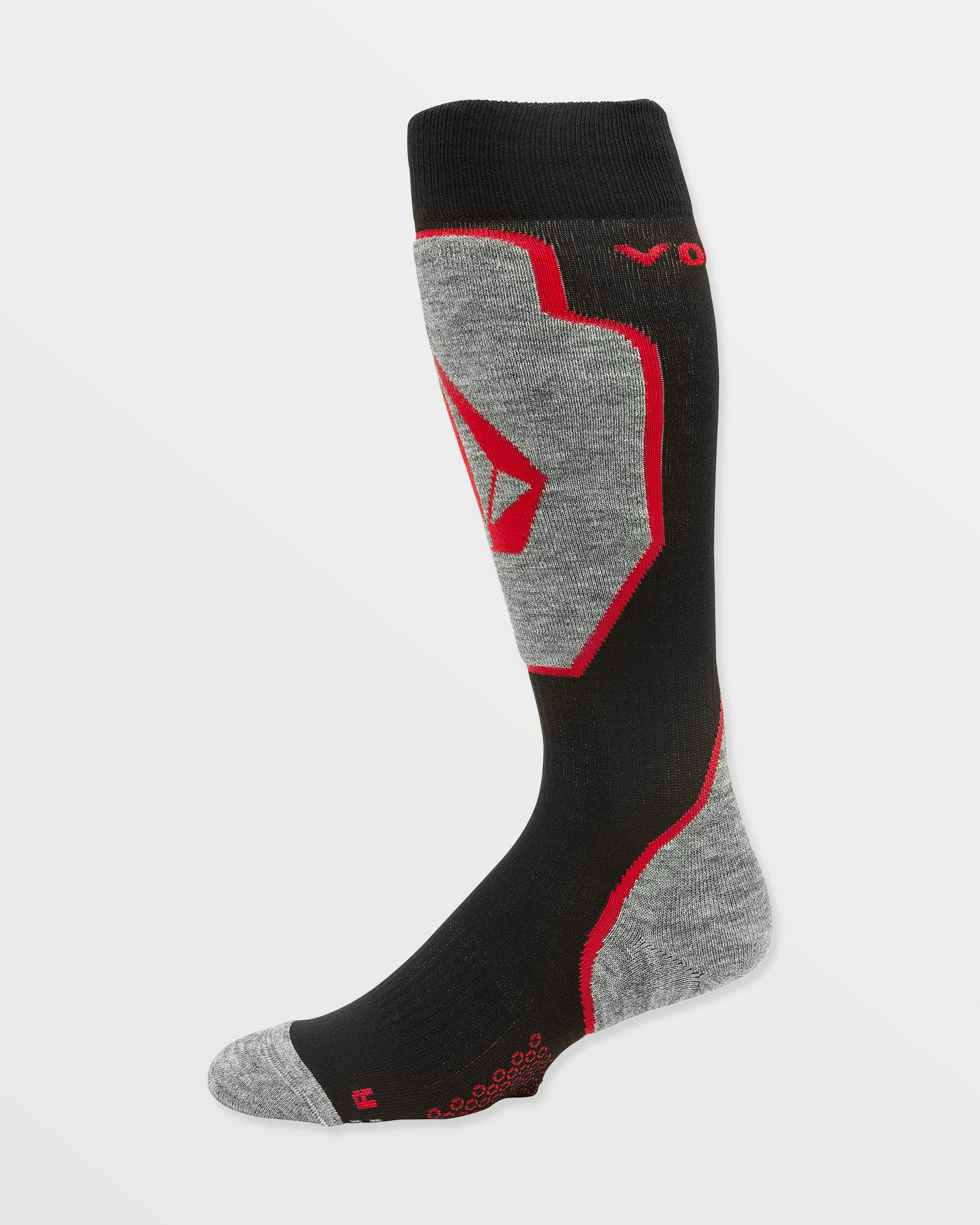 Shield Wool Blend Otc Socks - Orange Shock - Image 4