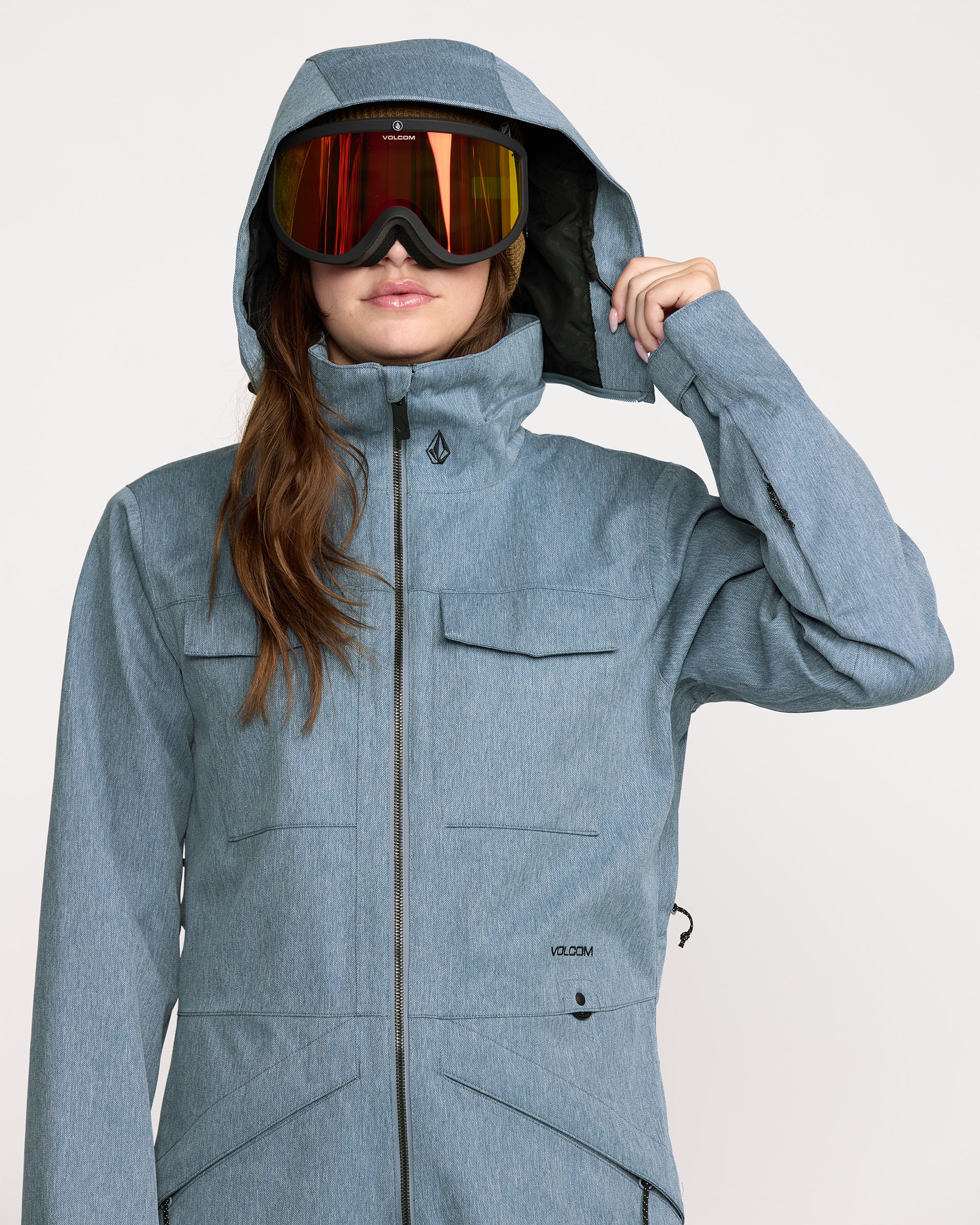 Shiloh Snow Jumpsuit - Denim - Image 4