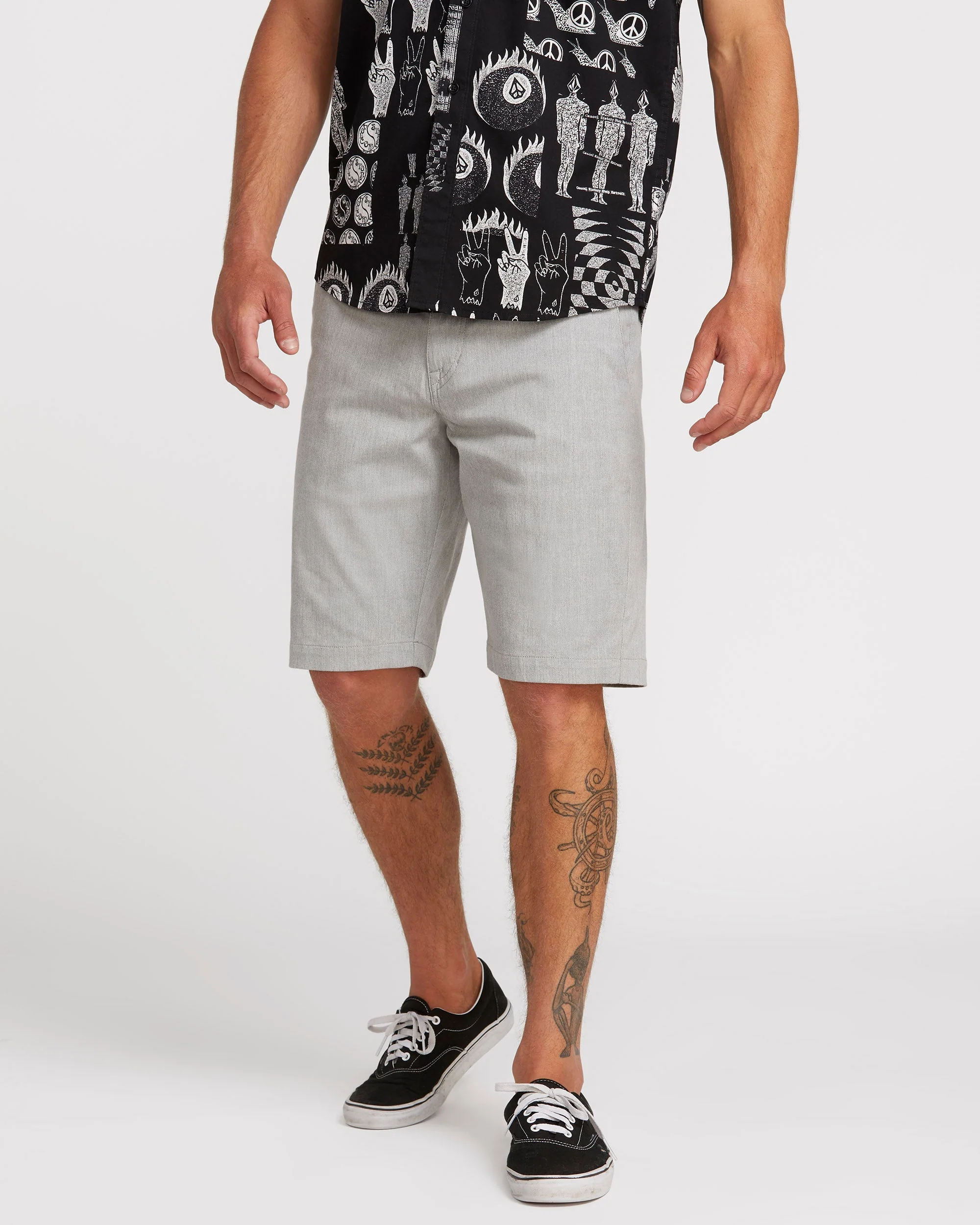 Short Stretch Frickin Modern 21" - GREY
