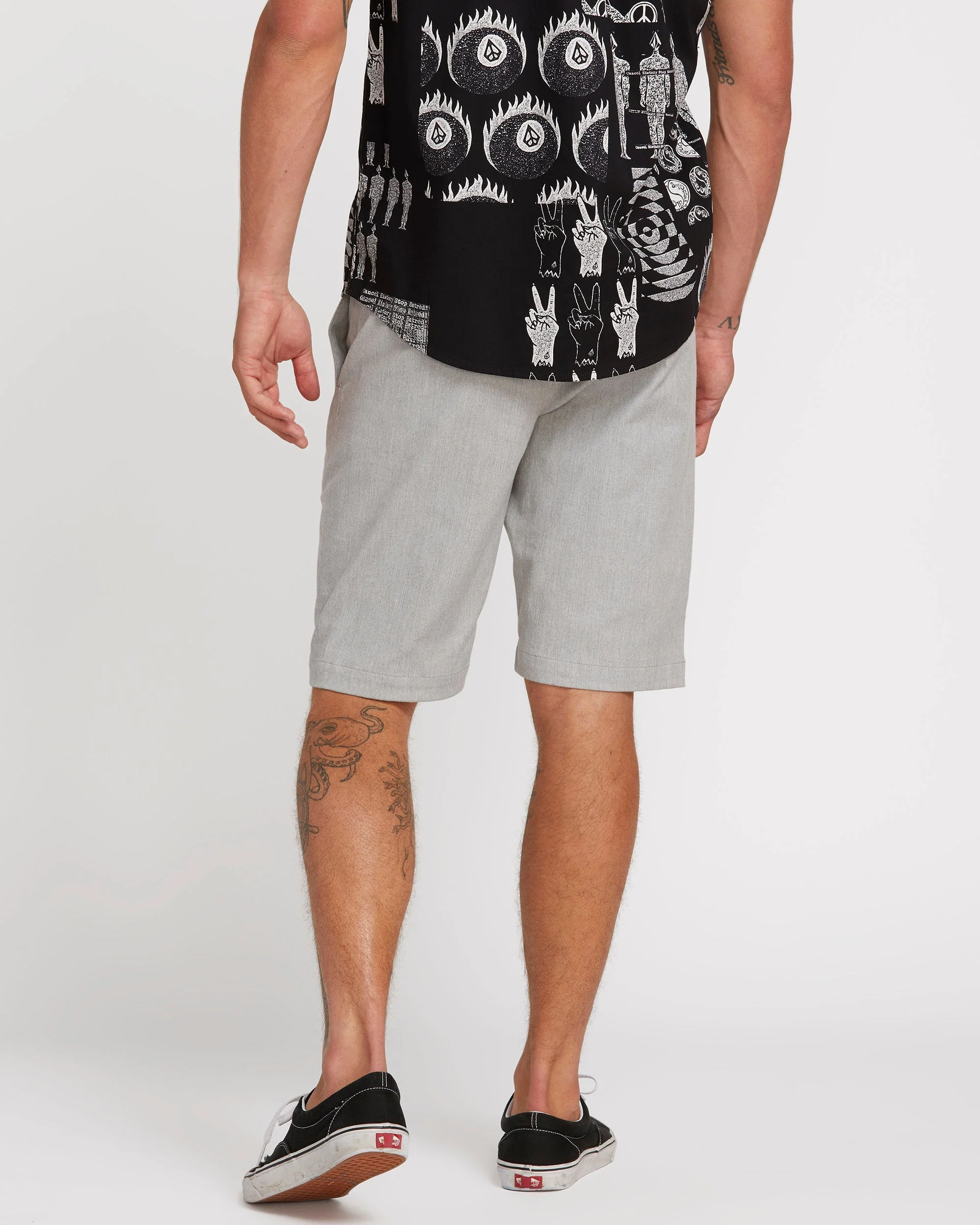 Short Stretch Frickin Modern 21" - GREY - Image 2