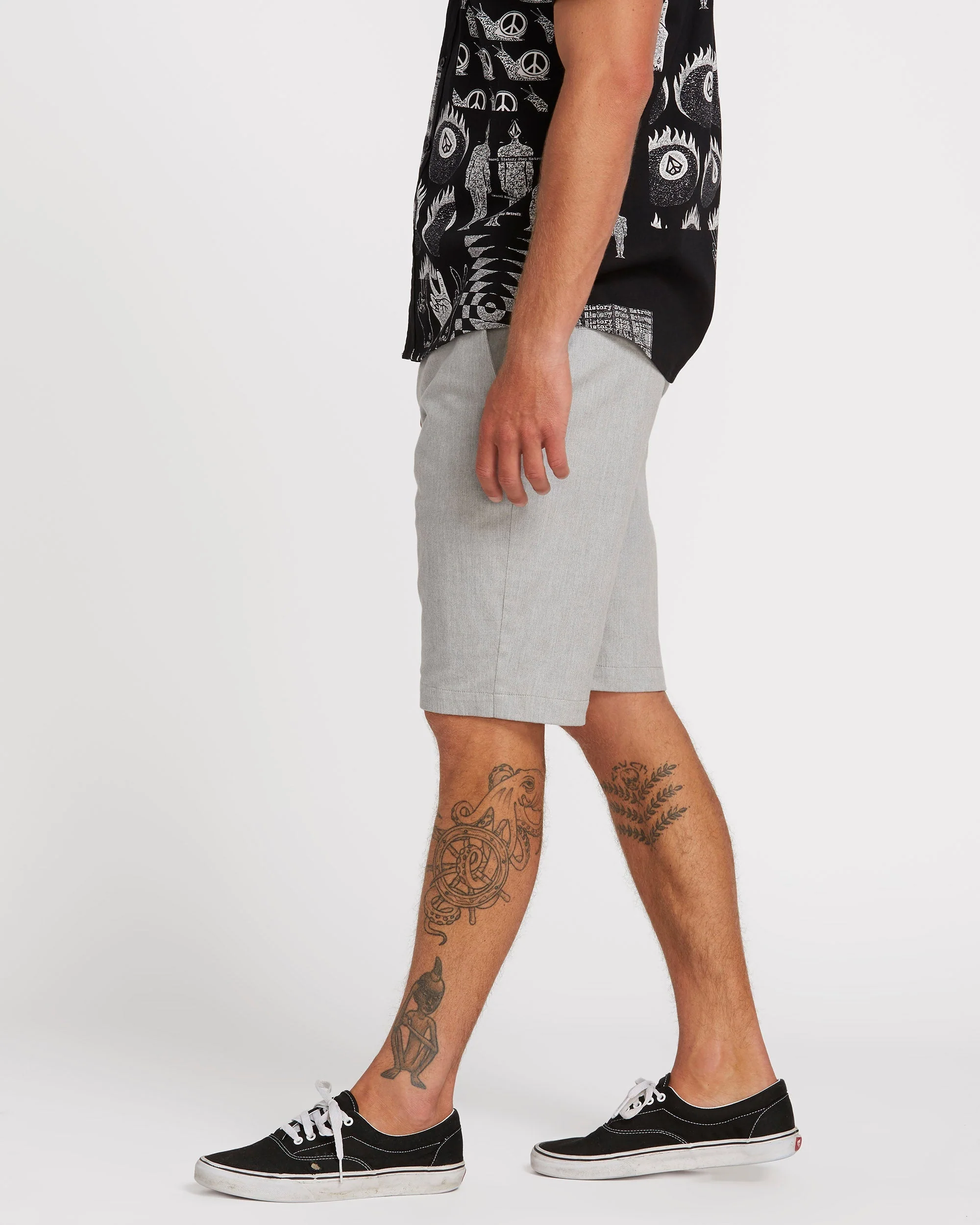 Short Stretch Frickin Modern 21" - GREY - Image 3