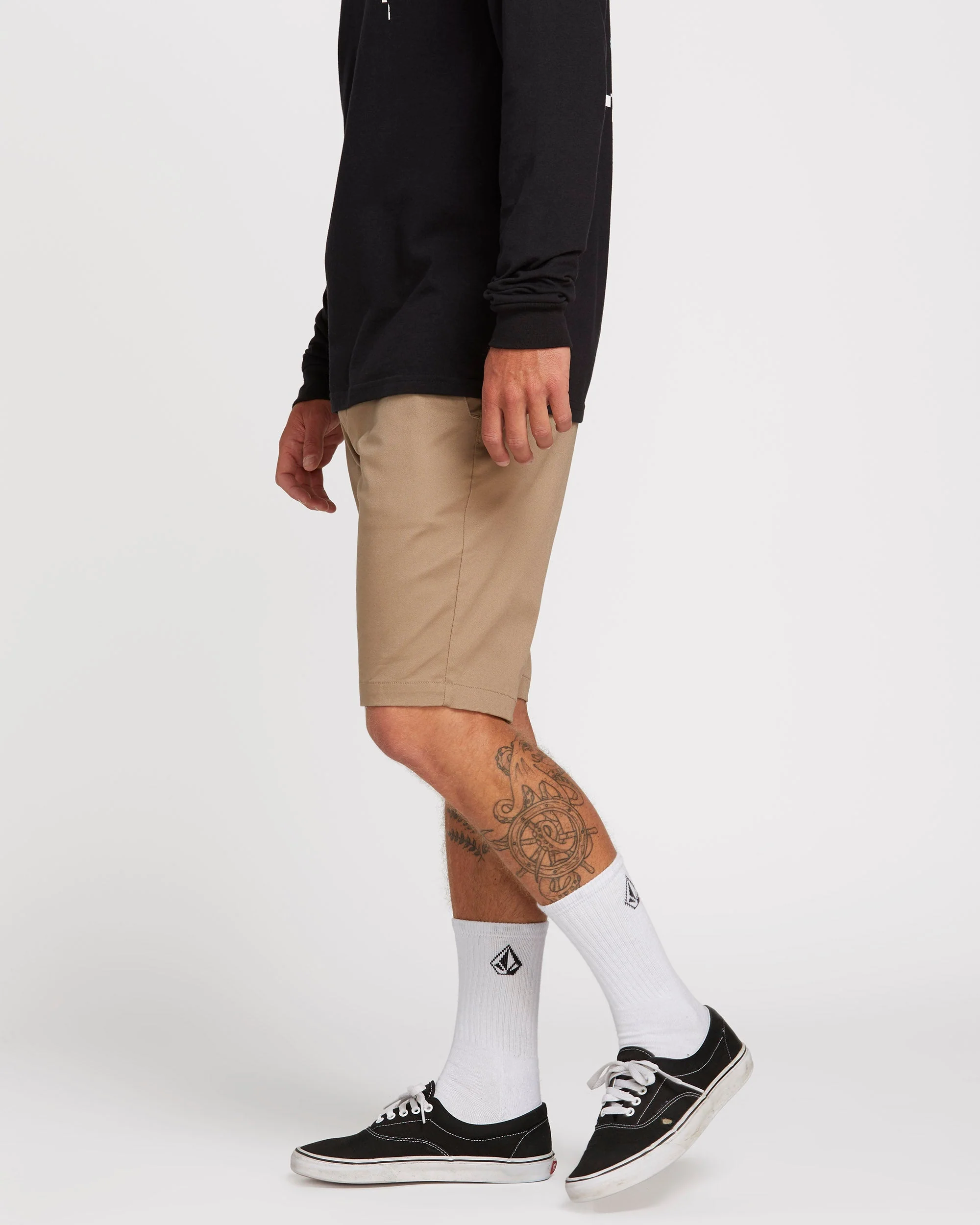 Short Stretch Frickin Modern 21" - KHAKI - Image 3