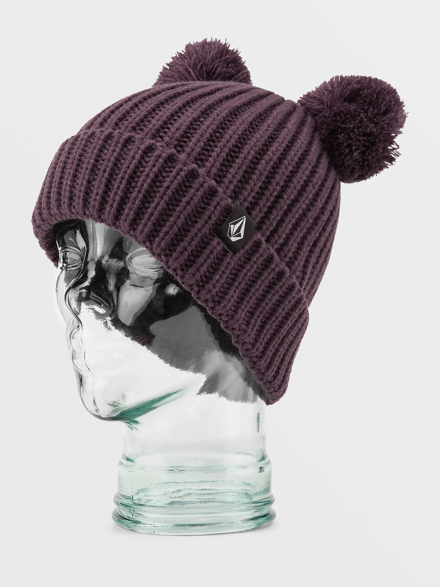 Shreddy Teddy Bobble Beanie - BLACKBERRY - (KIDS) - Image 3