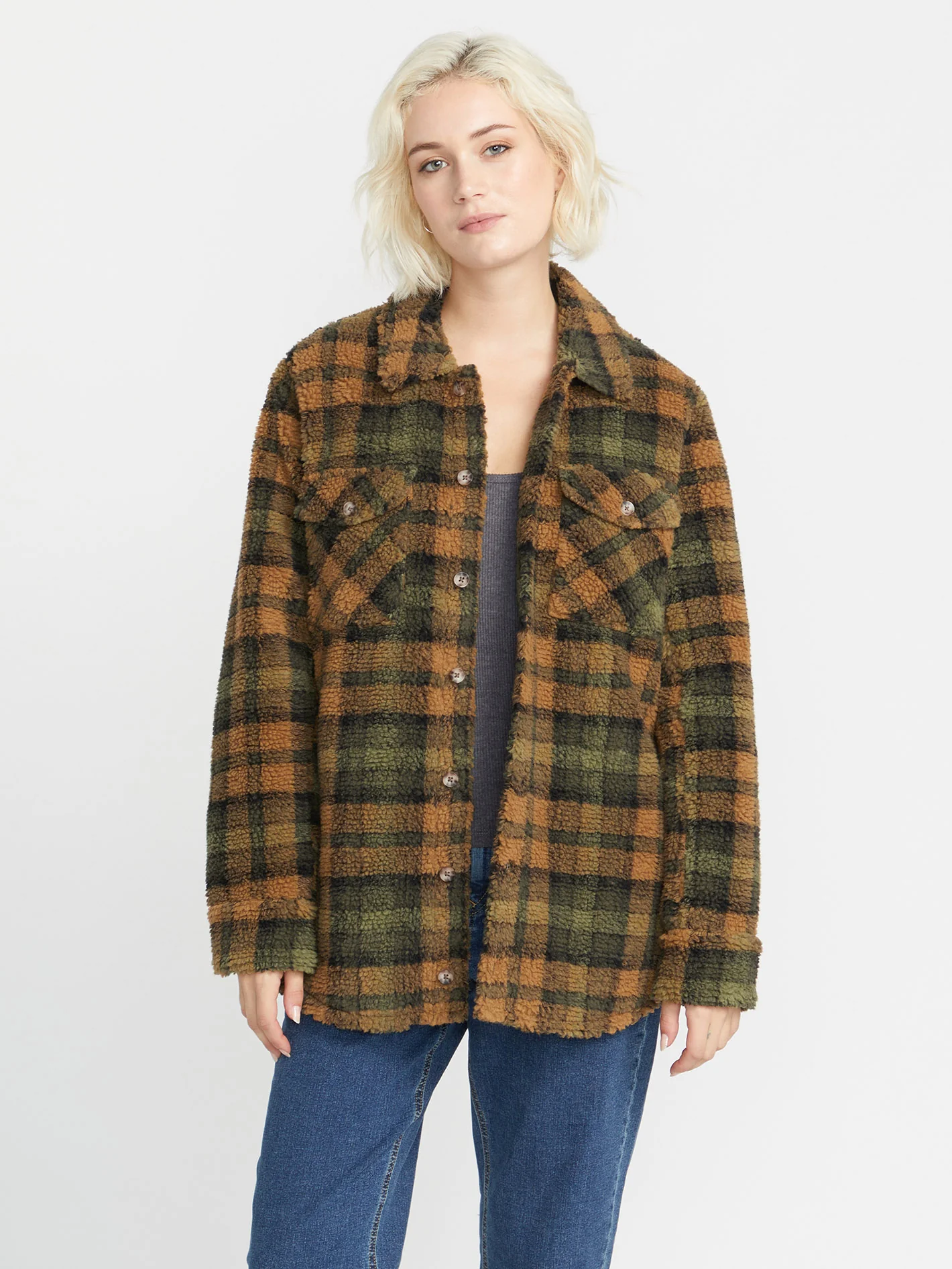 Silent Sherpa Jacket - BRONZE