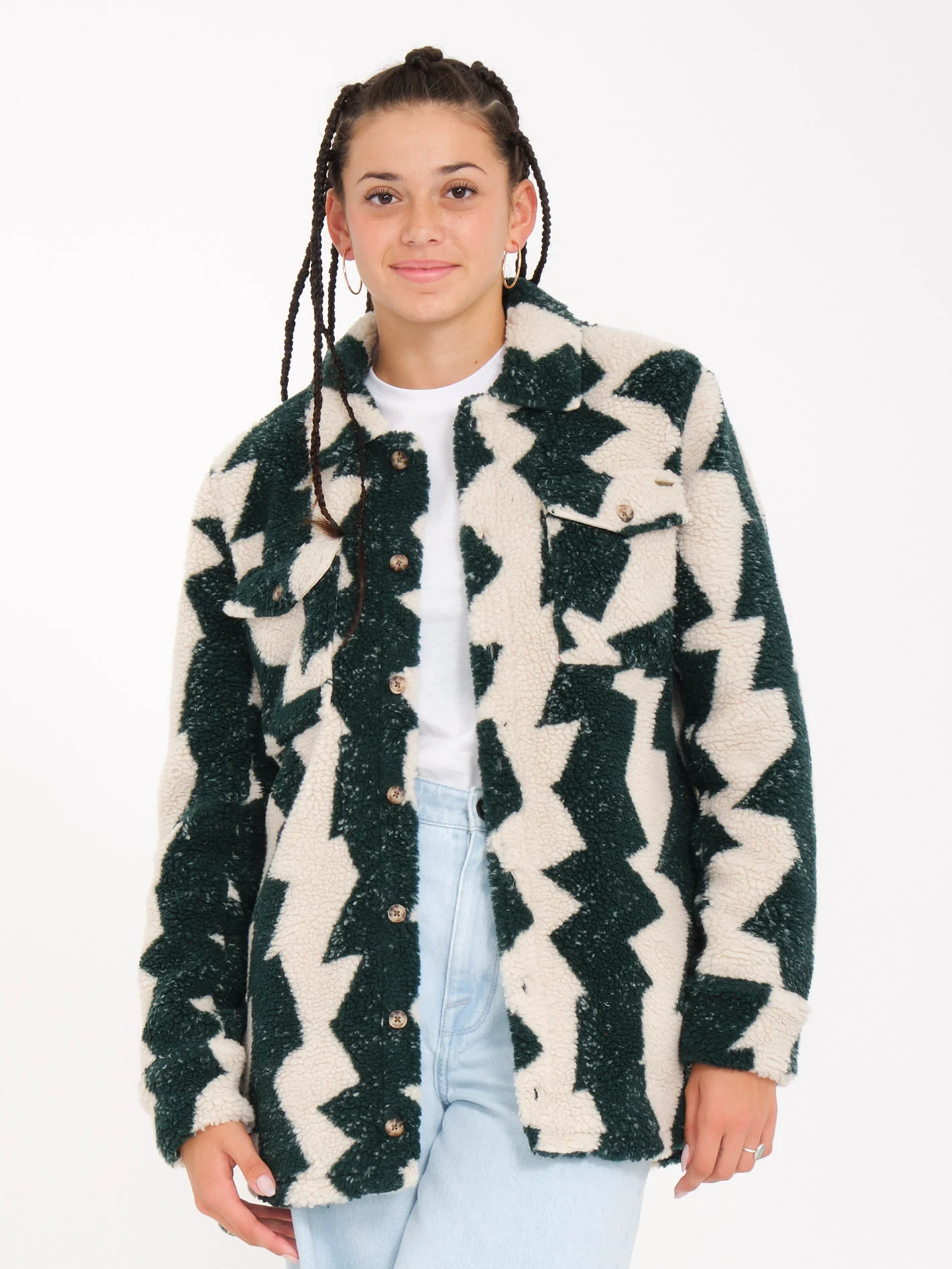 Silent Sherpa Jacket - PONDEROSA PINE - Image 3