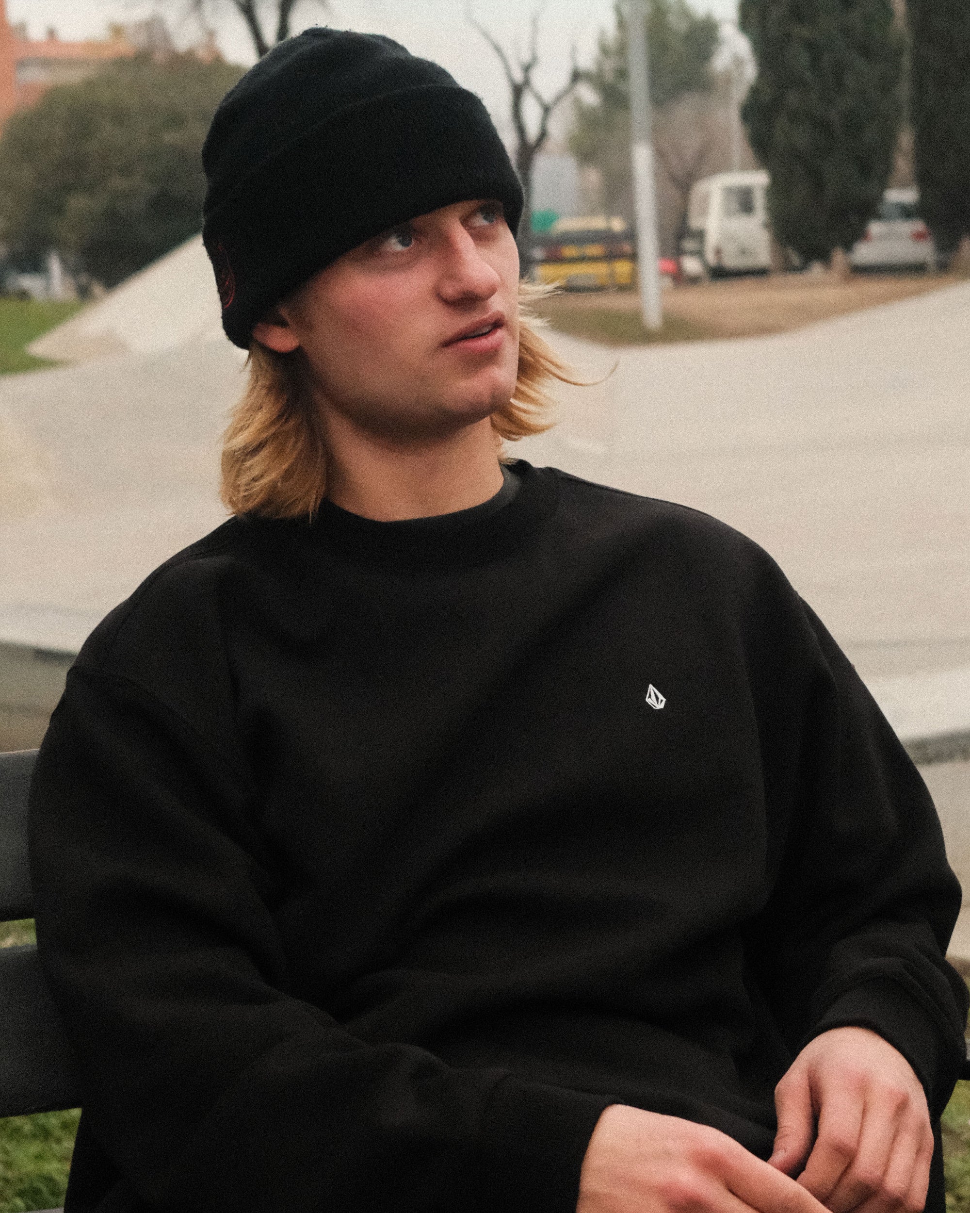 Single Stone Sweatshirt - BLACK - Image 5