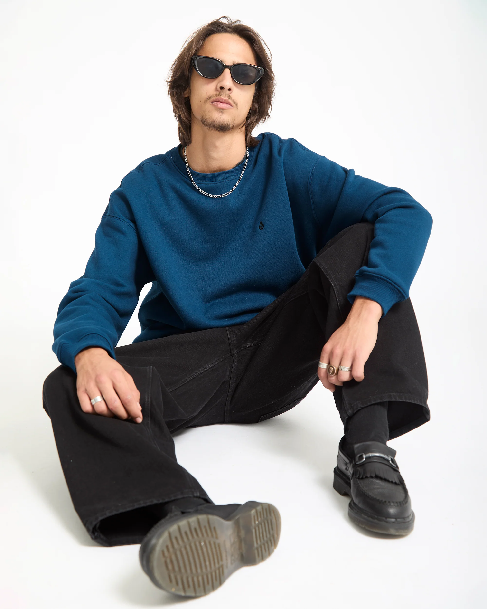 Single Stone Sweatshirt - Cosmic Blue - Image 5