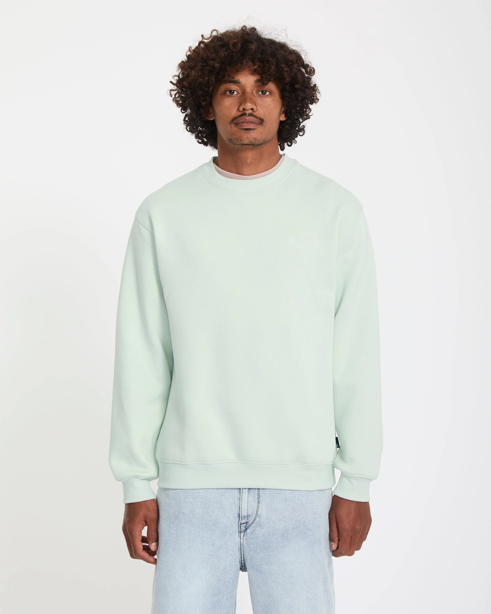 Single Stone Sweatshirt - Pale Aqua