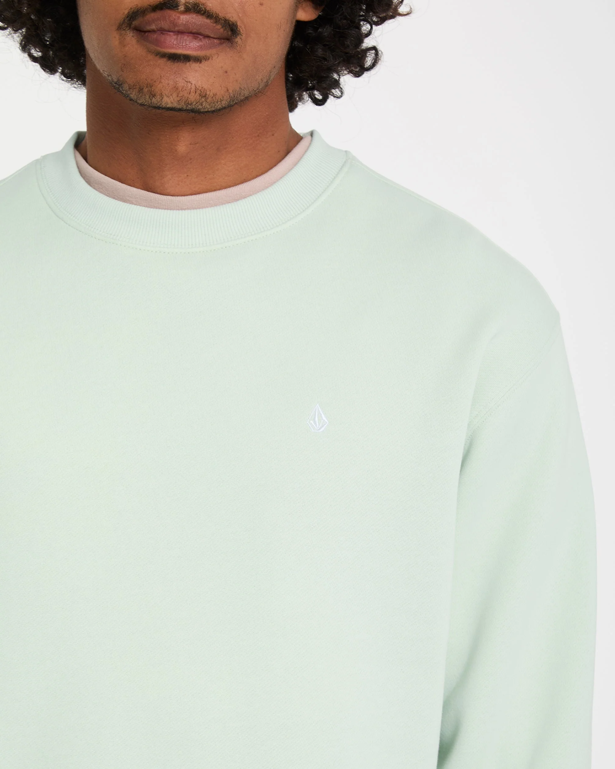 Single Stone Sweatshirt - Pale Aqua - Image 4