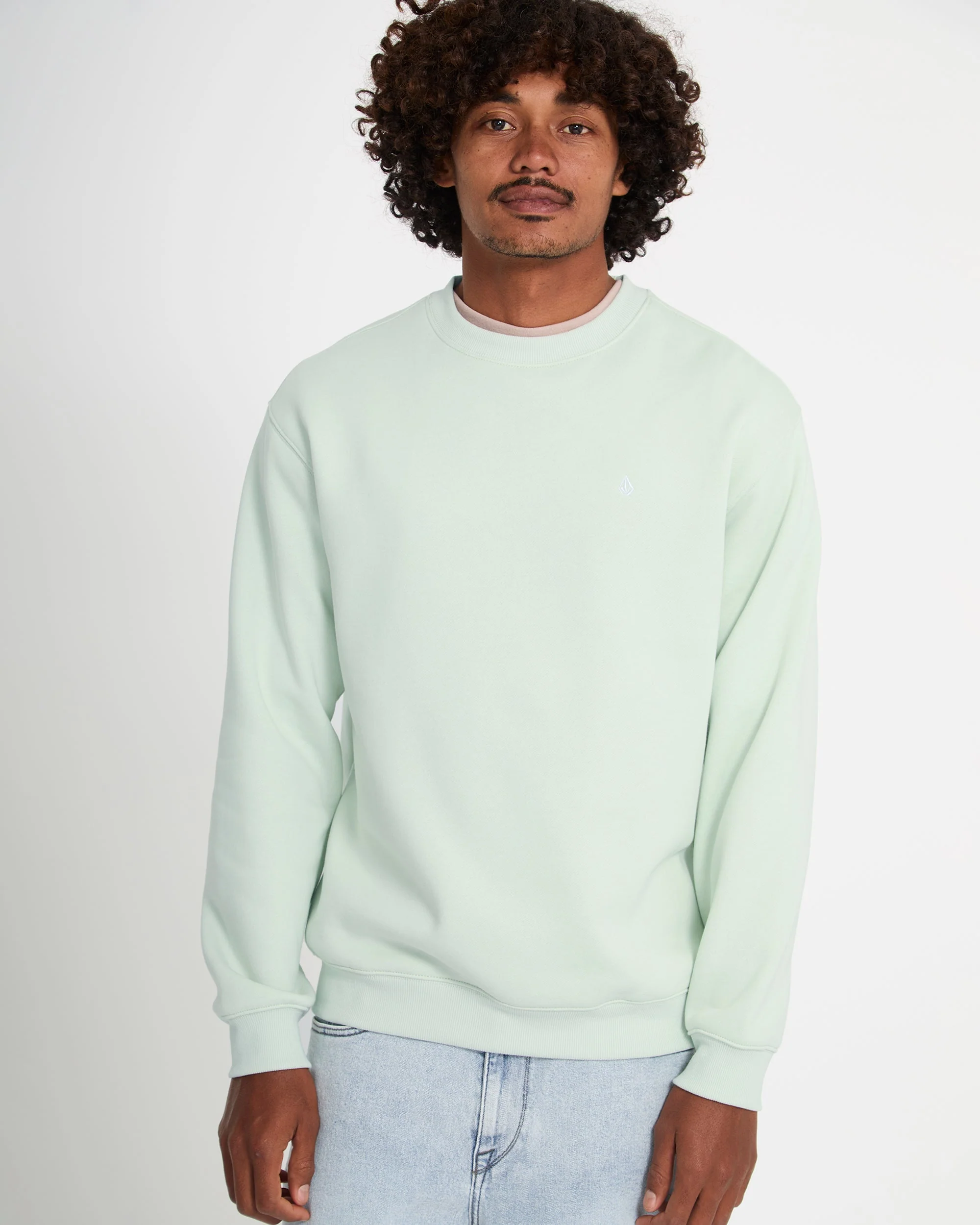 Single Stone Sweatshirt - Pale Aqua - Image 8