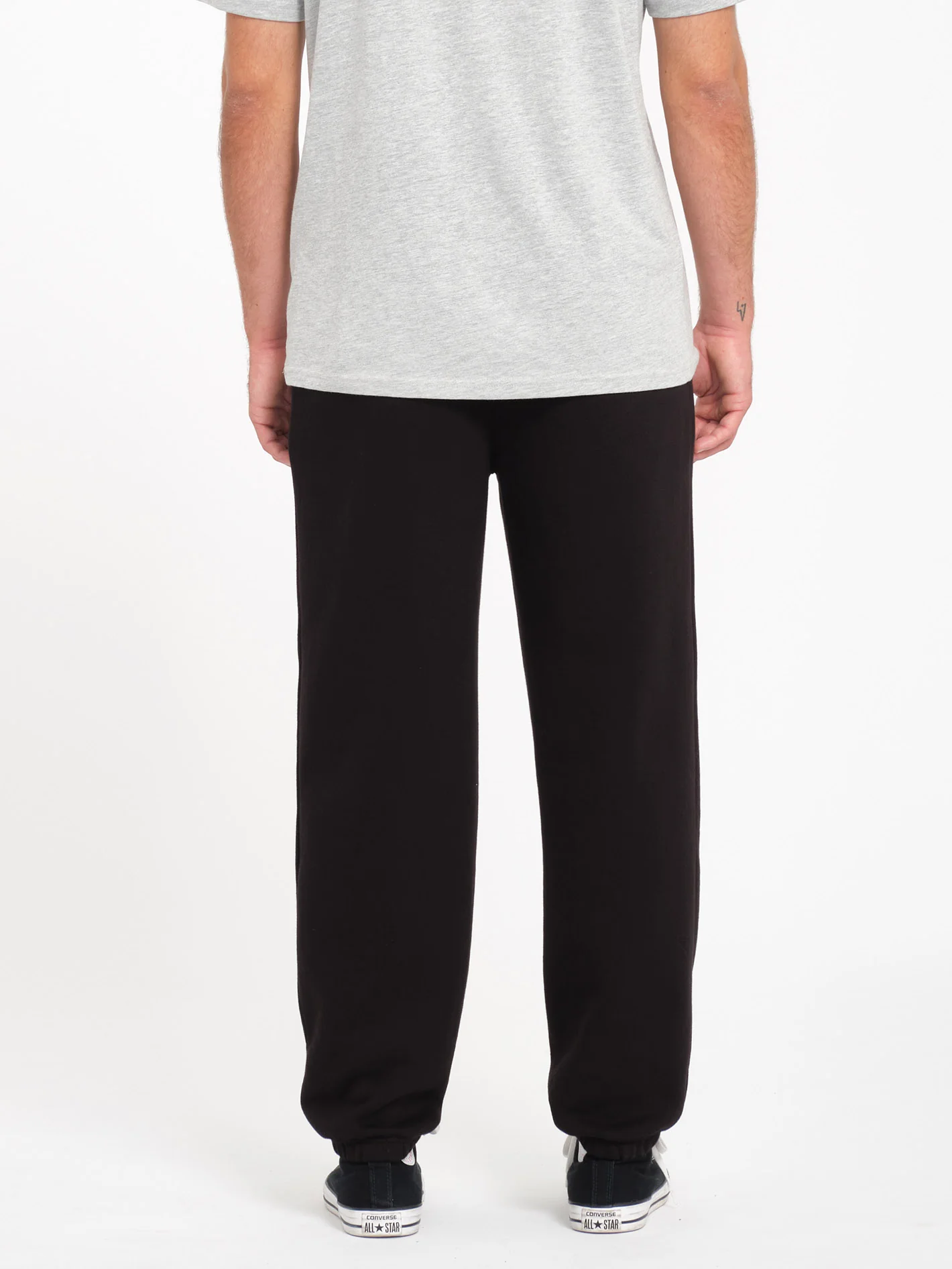 Single Stone Fleece Trousers - Black - Image 2