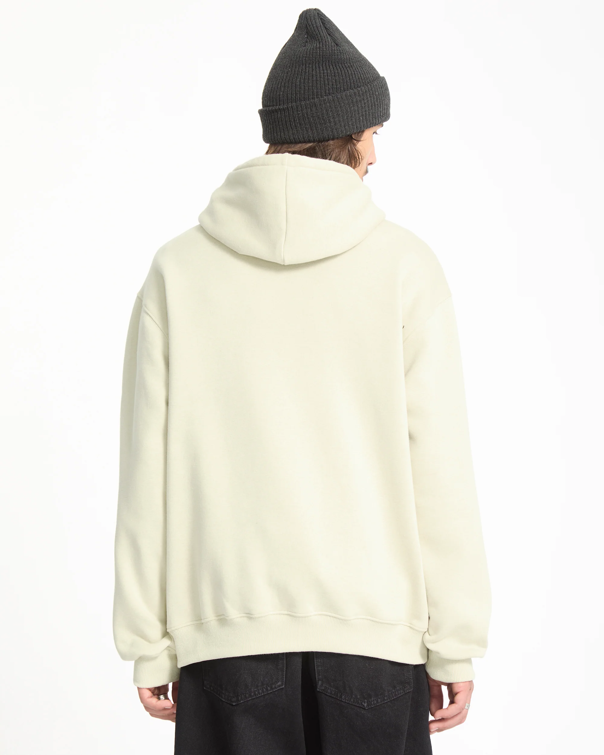Single Stone Hoodie - Light Beige - Image 2