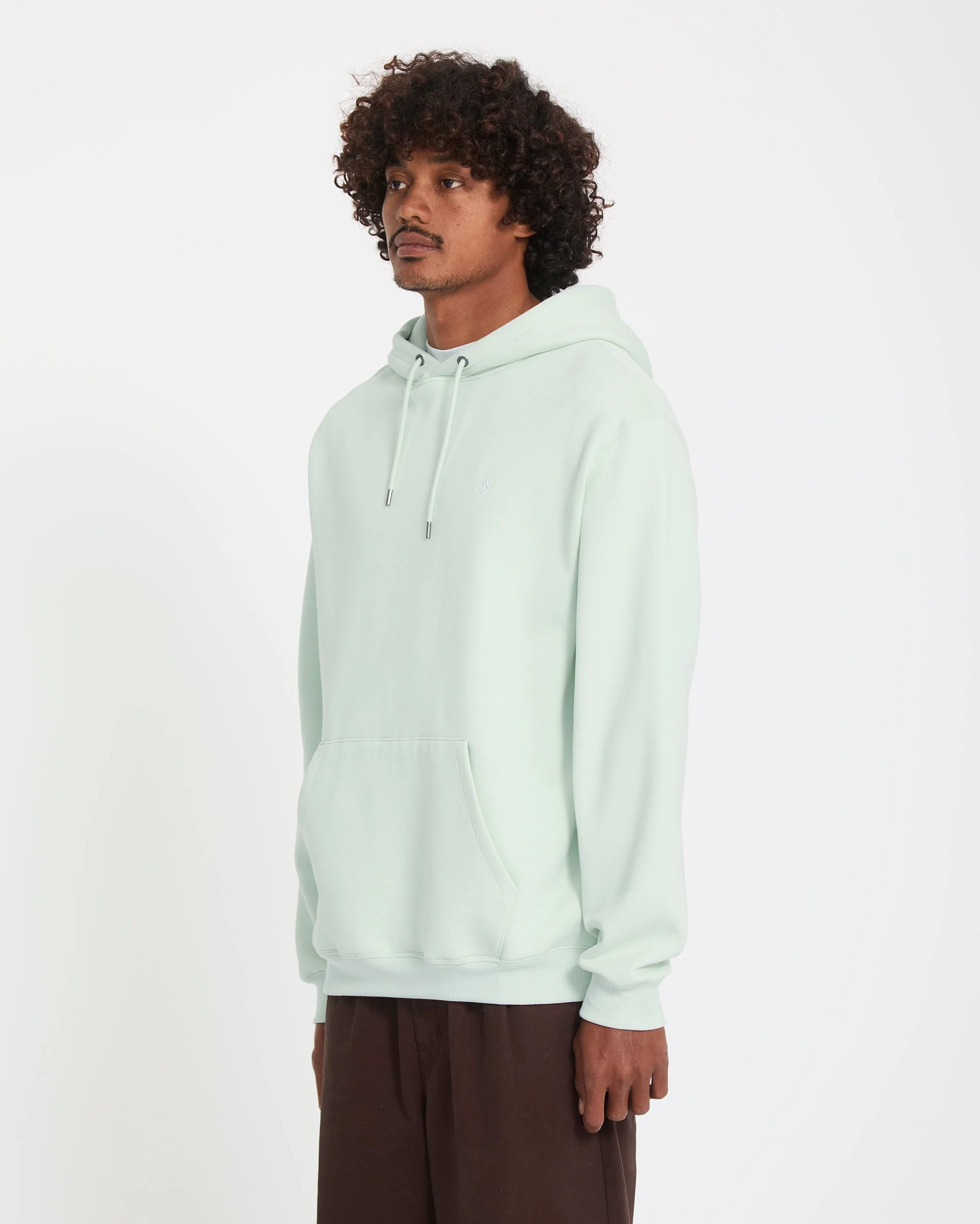 Single Stone Hoodie - Pale Aqua - Image 3
