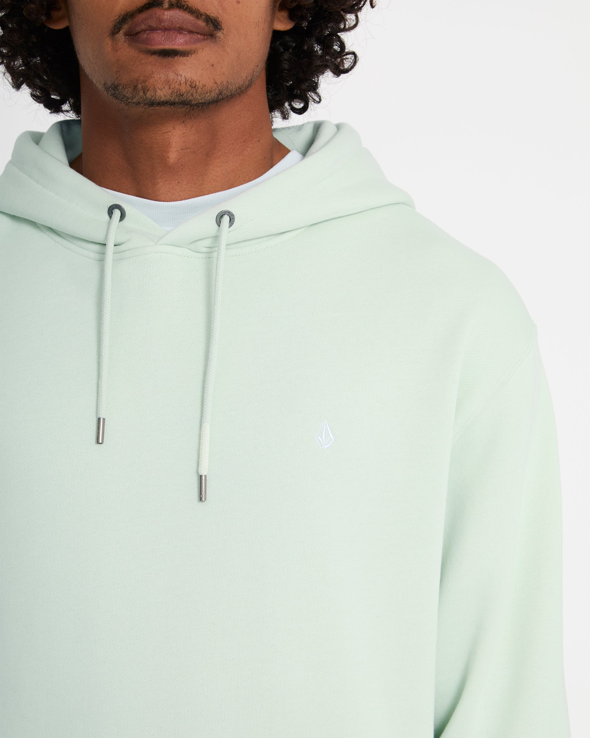 Single Stone Hoodie - Pale Aqua - Image 4