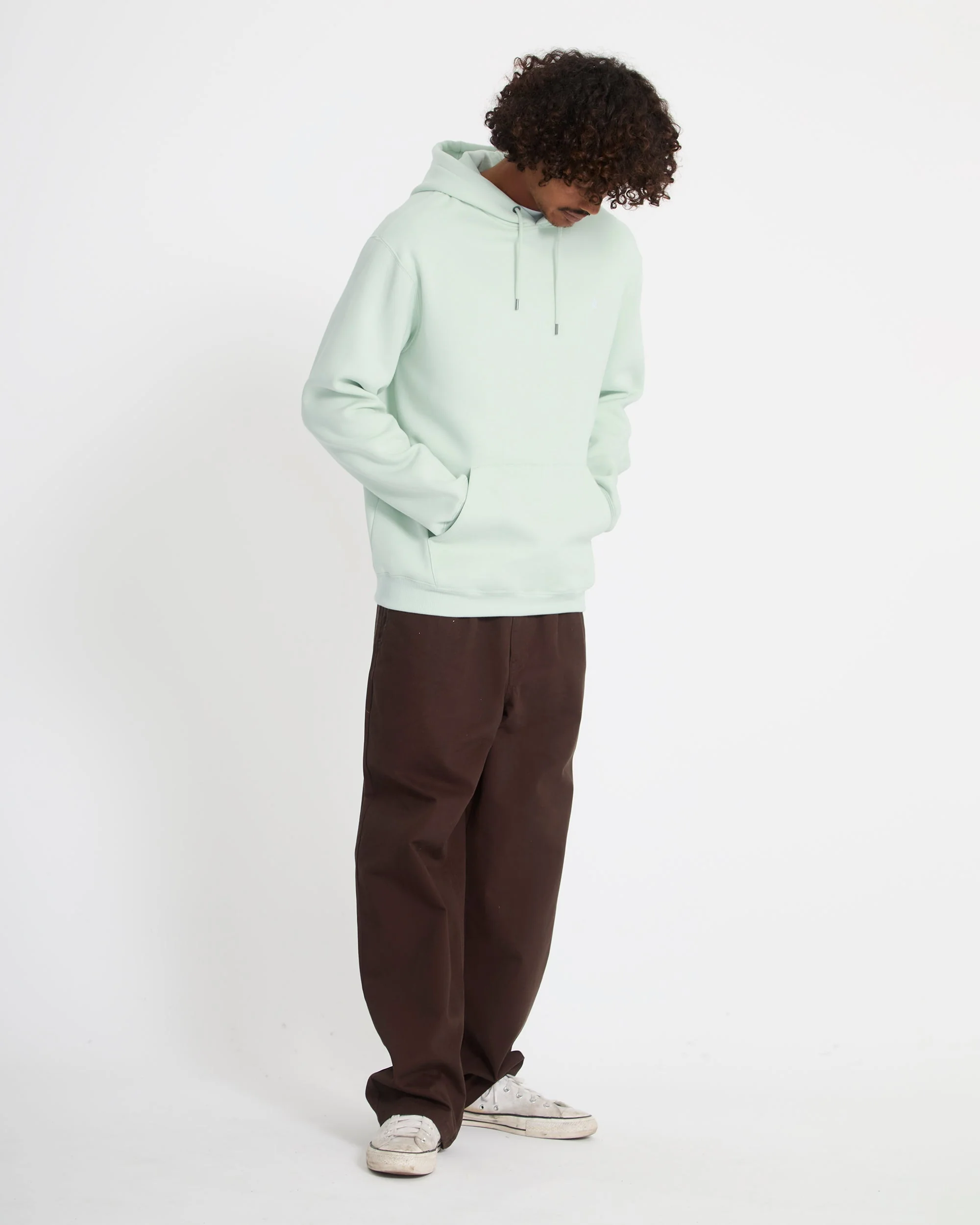 Single Stone Hoodie - Pale Aqua - Image 5