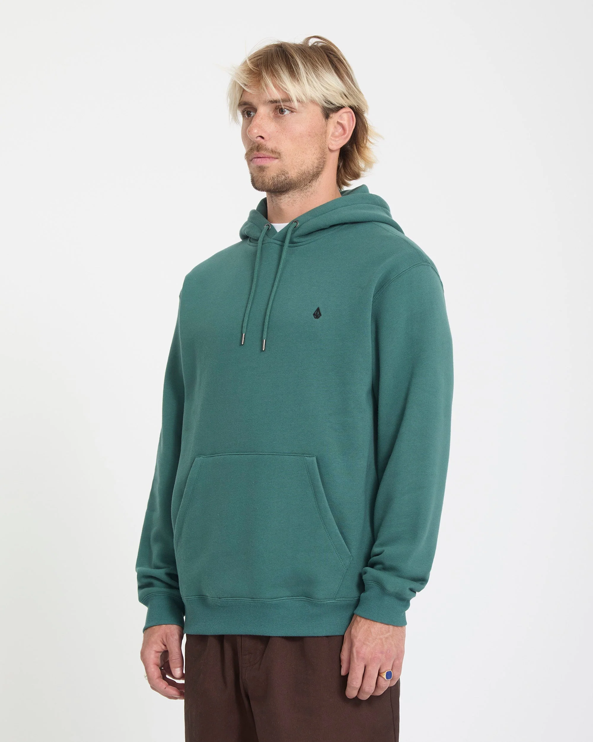 Single Stone Hoodie - Rifle Green - Image 4