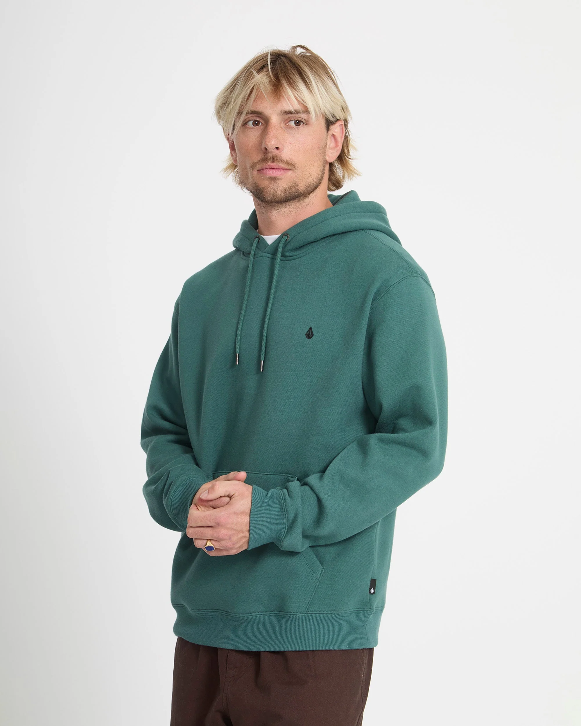 Single Stone Hoodie - Rifle Green - Image 7
