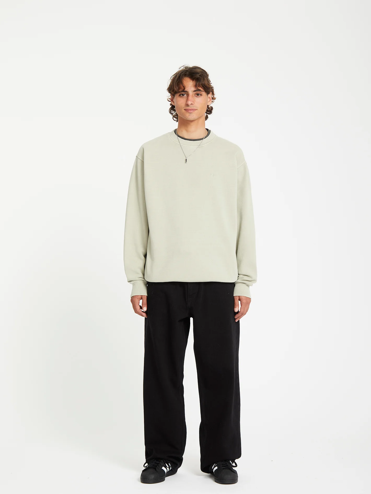 Single Stone Sweatshirt - Green Tea - Image 3