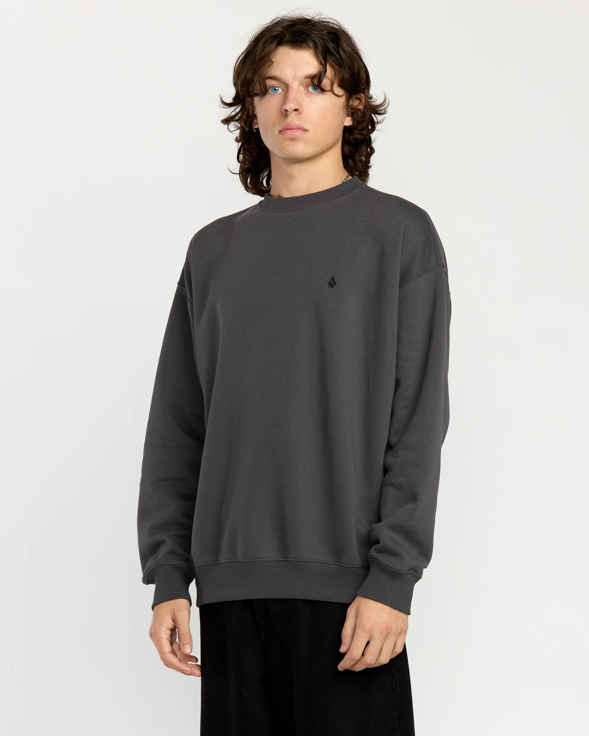 Single Stone Sweatshirt - Asphalt Black - Image 6