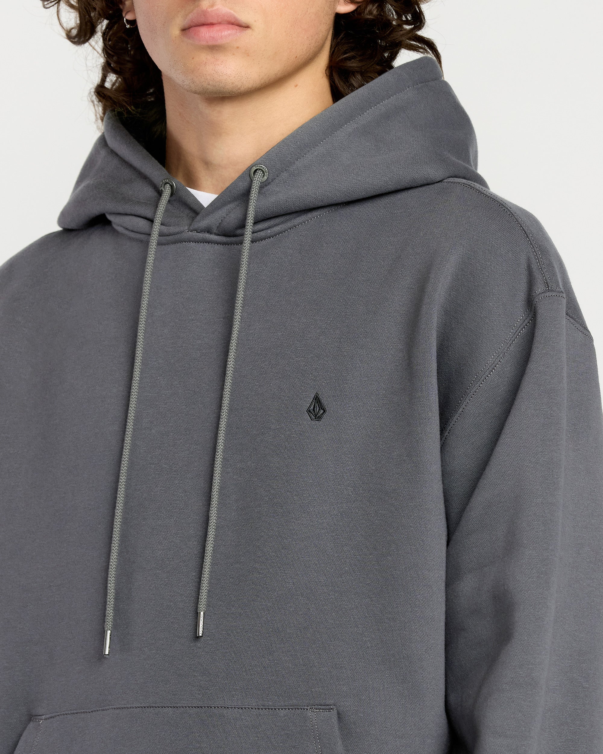 Single Stone Hoodie - Asphalt Black - Image 3