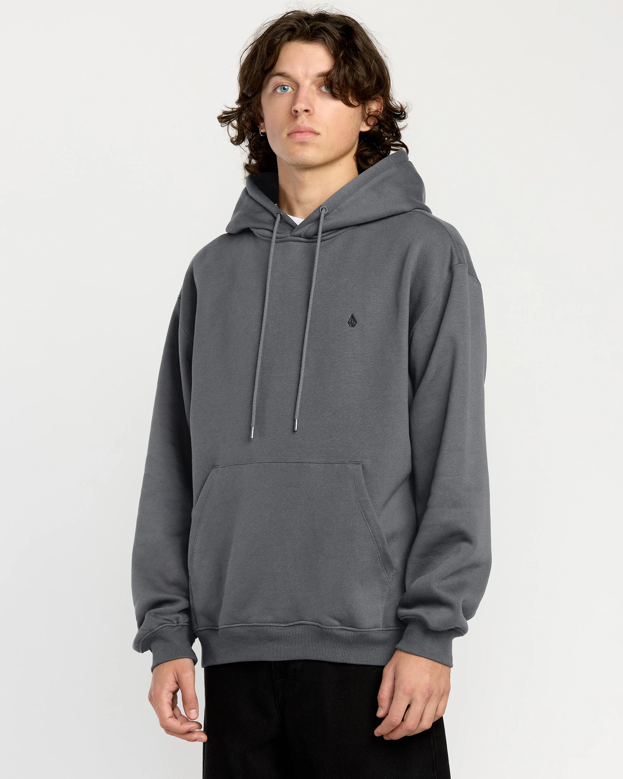 Single Stone Hoodie - Asphalt Black - Image 5