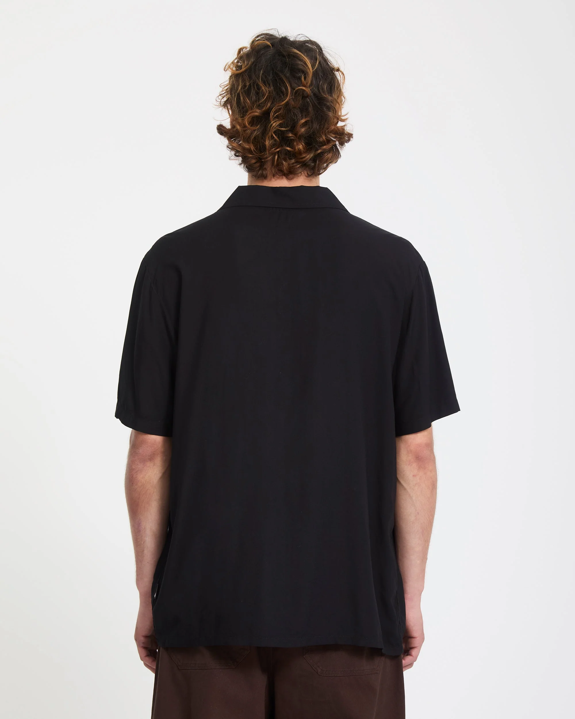 Single Stone Shirt - Gloss Black - Image 2