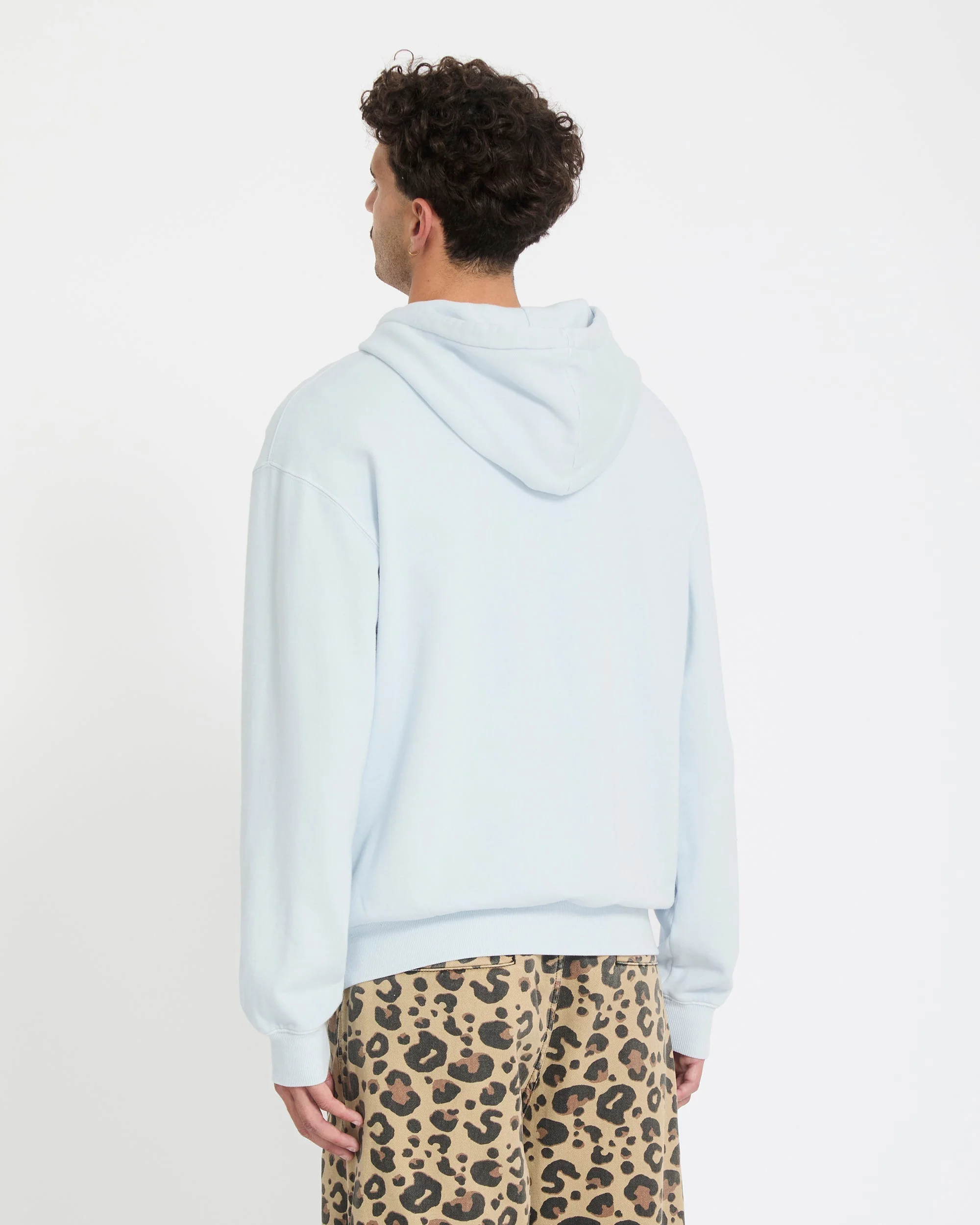 Single Stone Hoodie - Light Blue Acid - Image 2
