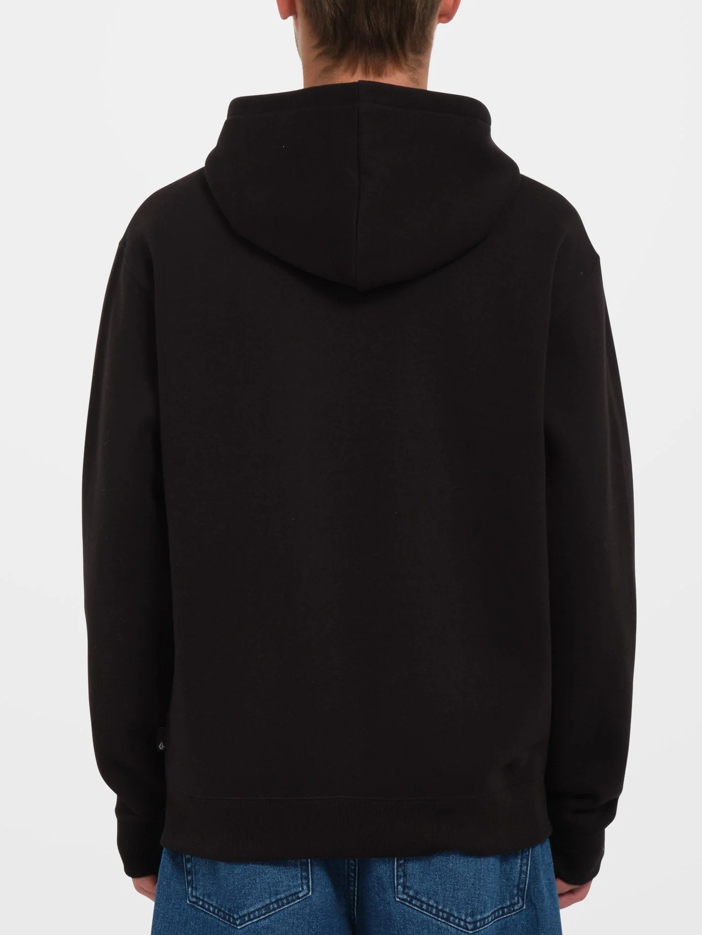 Single Stone Zip Hoodie - BLACK - Image 2