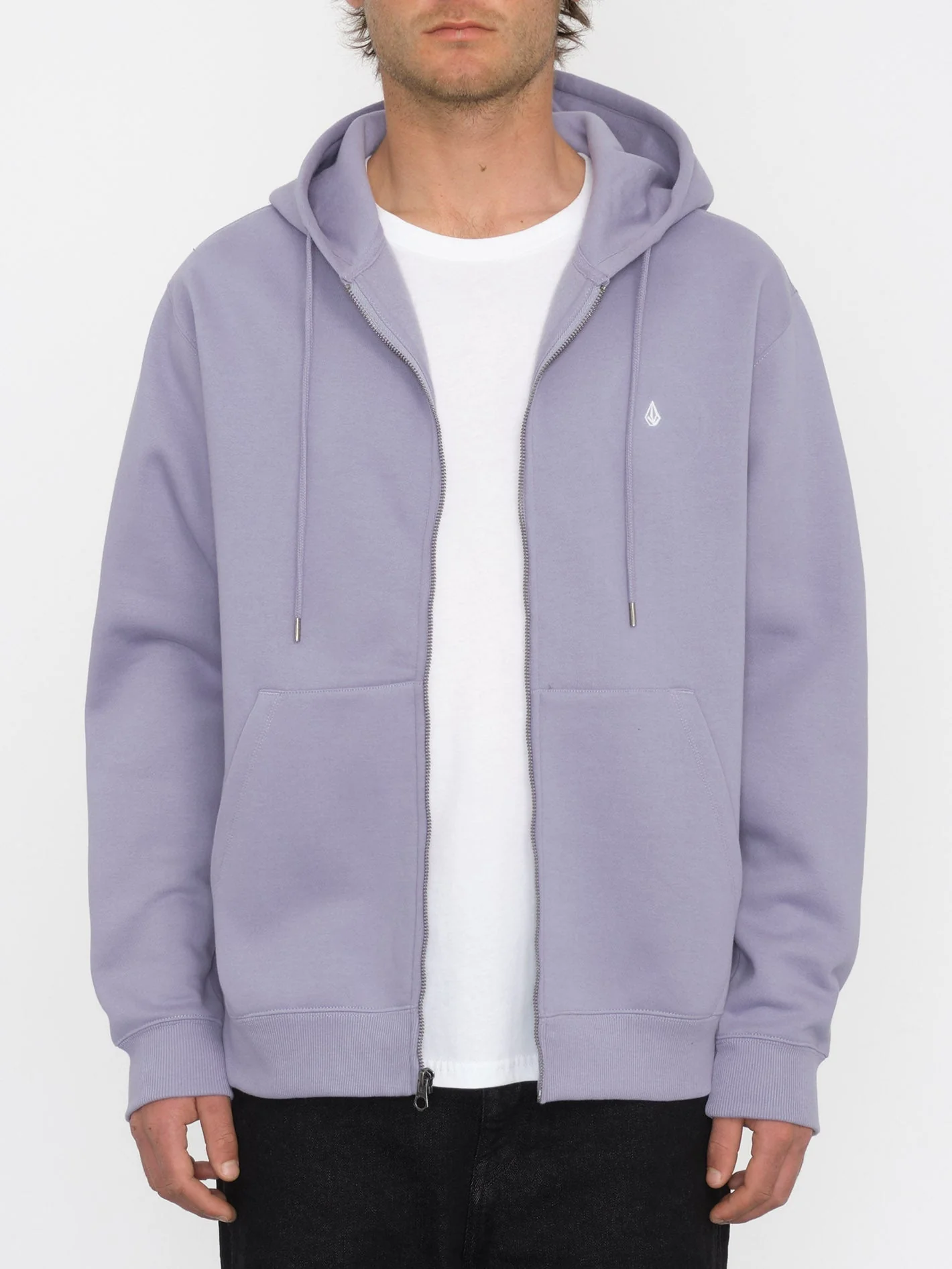 Single Stone Zip Hoodie - VIOLET DUST - Image 4