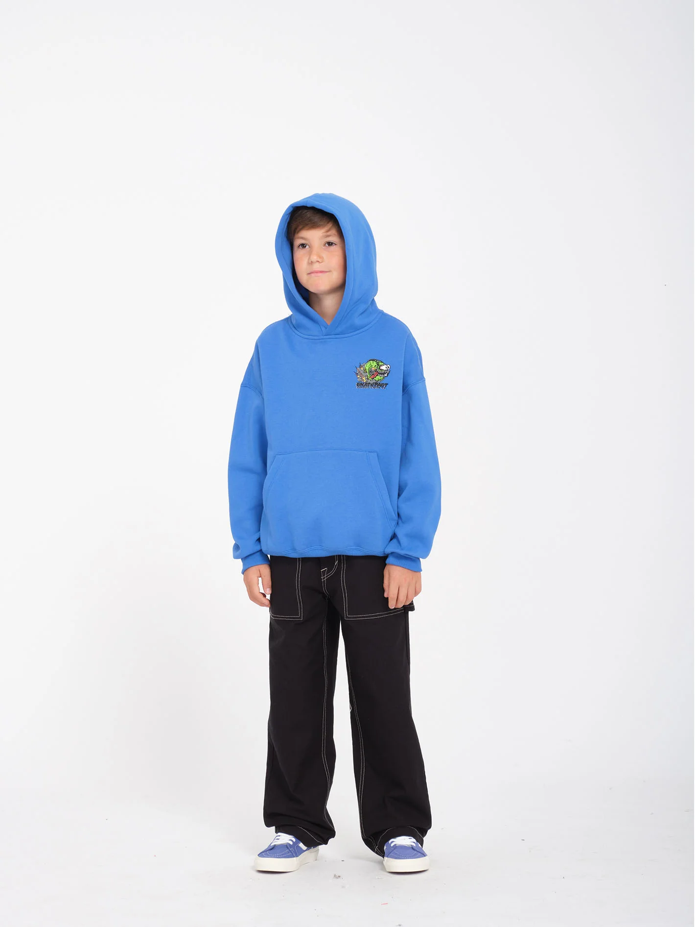 Skate Fast Hoodie - Patriot Blue - (KIDS) - Image 3