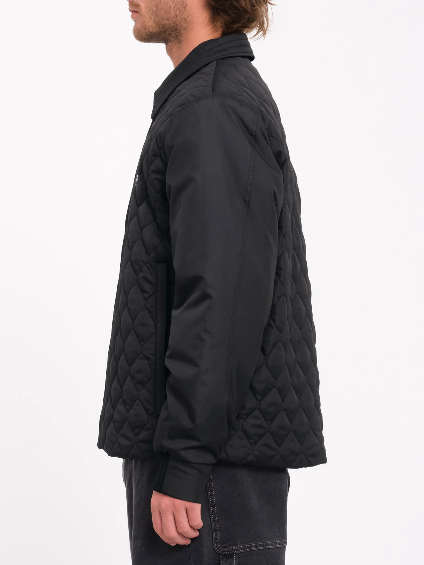 Skate Vitals Remy S Quilt Jacket - Black - Image 4