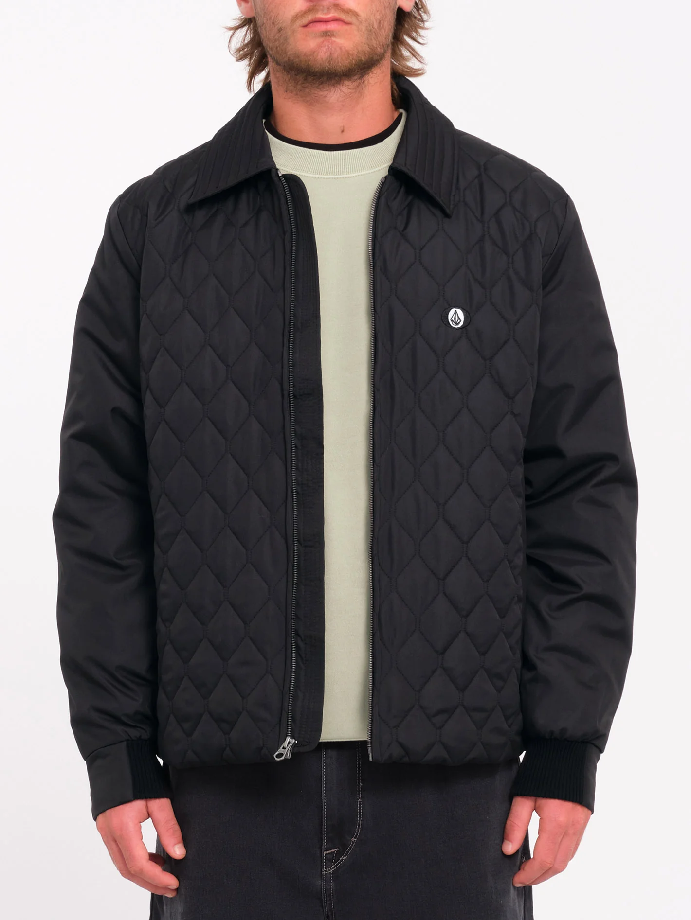 Skate Vitals Remy S Quilt Jacket - Black - Image 5