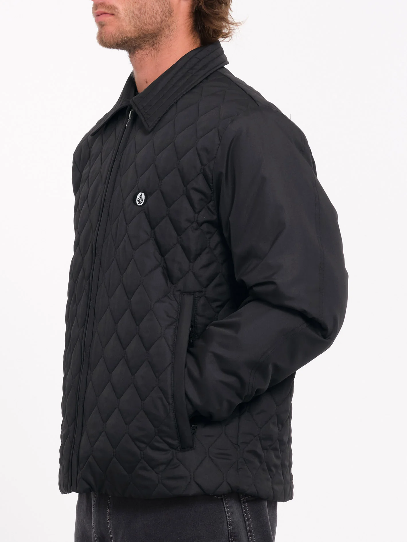 Skate Vitals Remy S Quilt Jacket - Black - Image 8