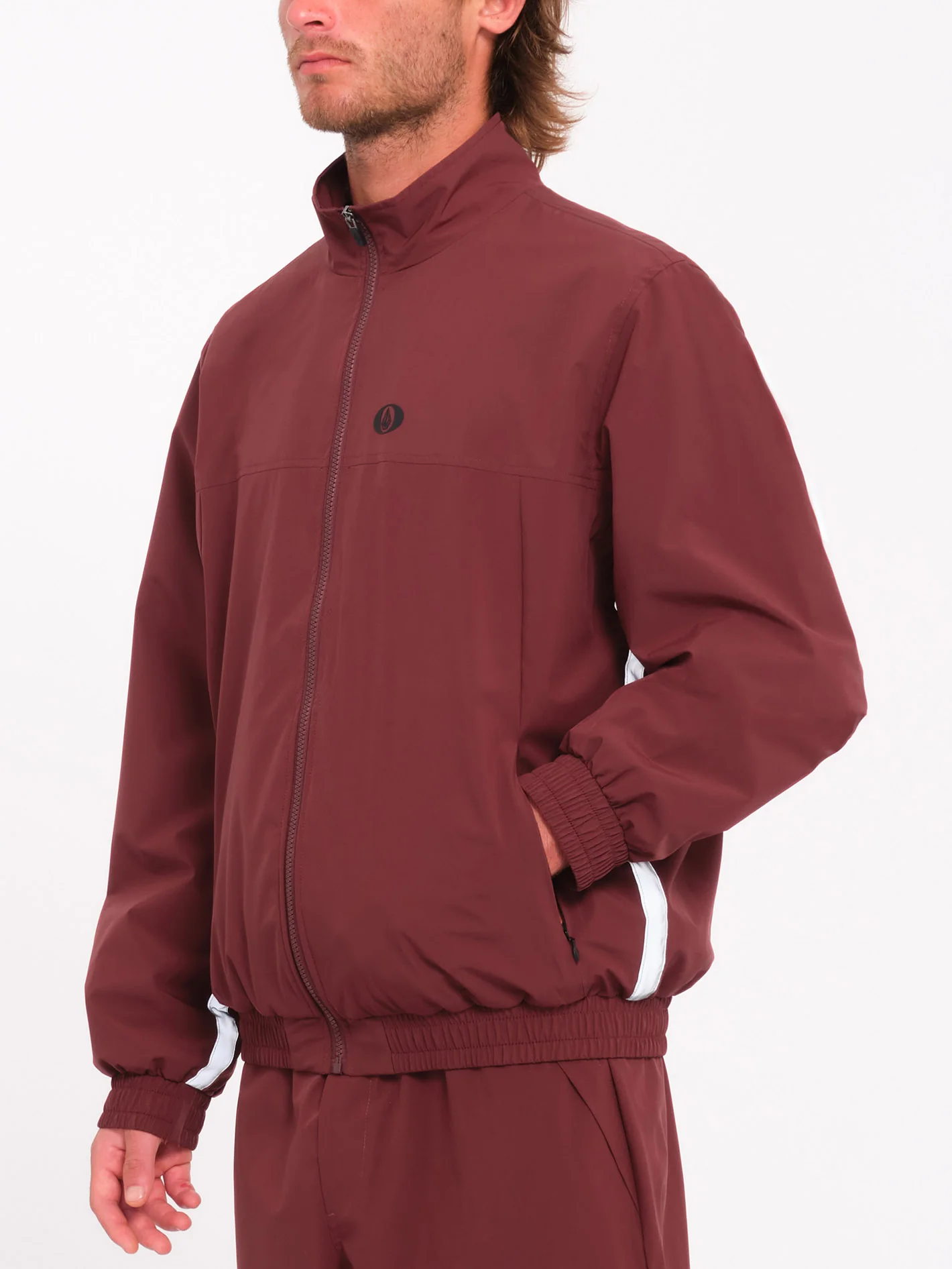 Skate Vitals Remy S Track Jacket - Merlot - Image 6