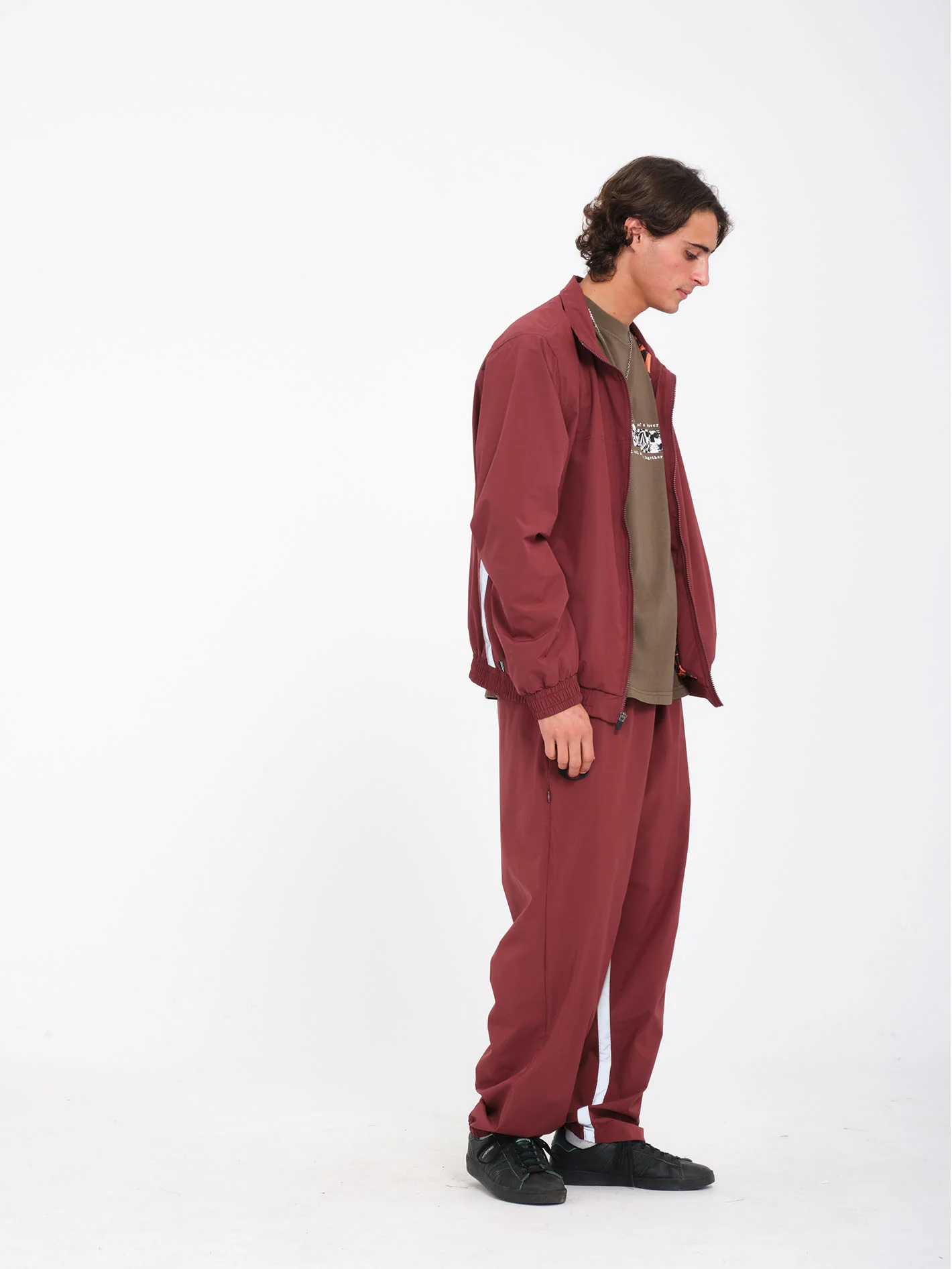 Skate Vitals Remy S Track Jacket - Merlot - Image 9