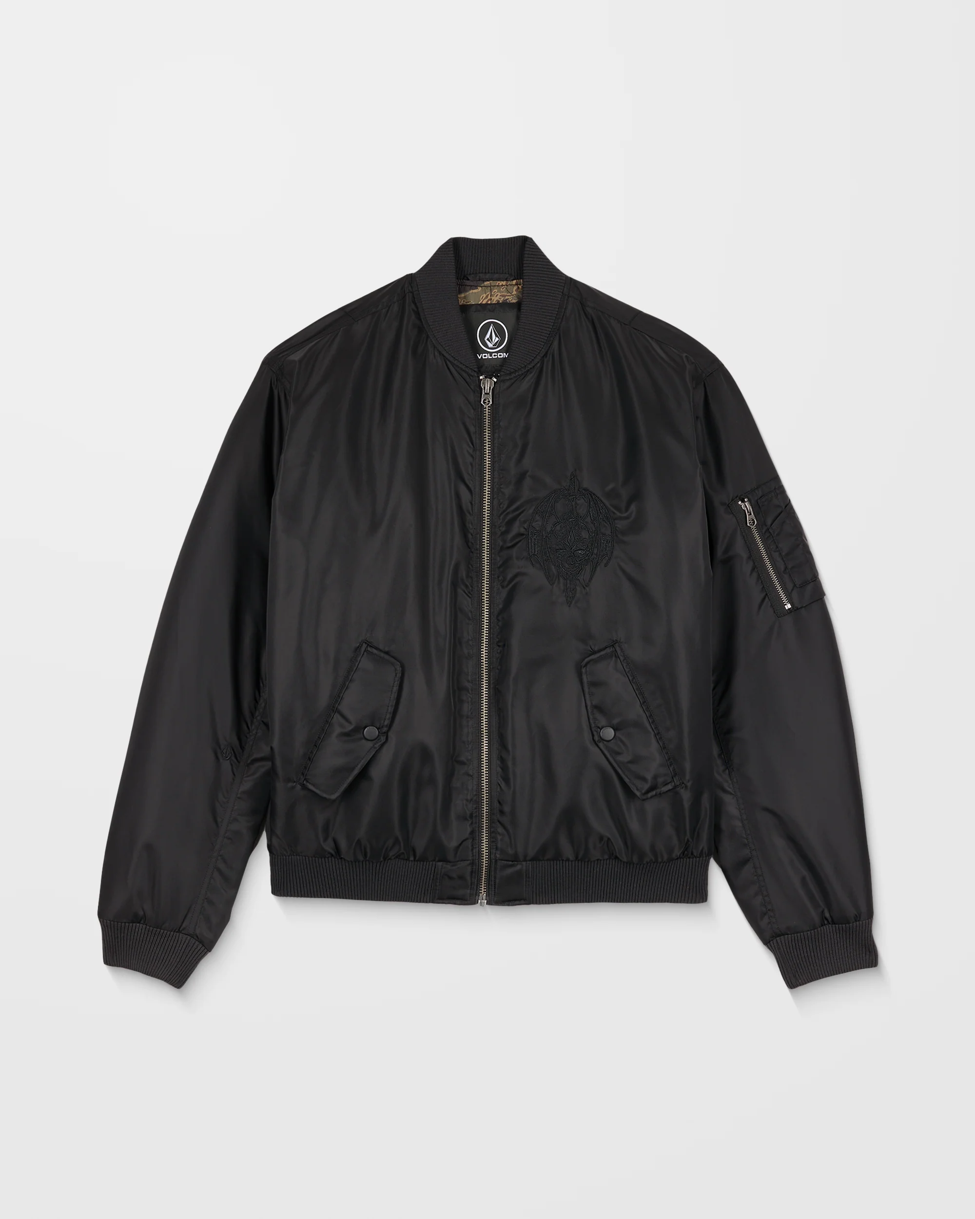 Skullarstone Bomber Jacket - Black - Image 14