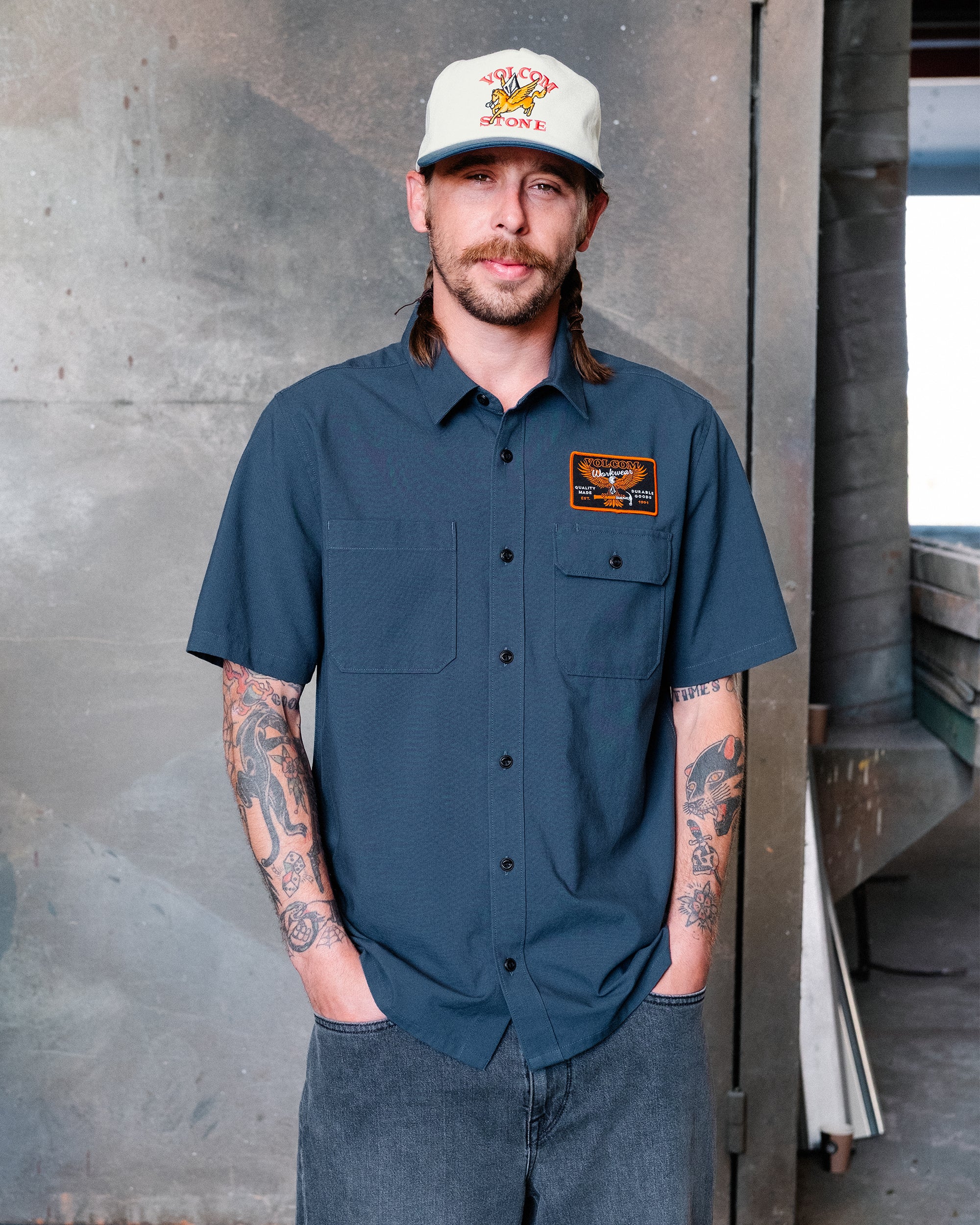 Slab City Shirt - Midnight Blue - Image 5