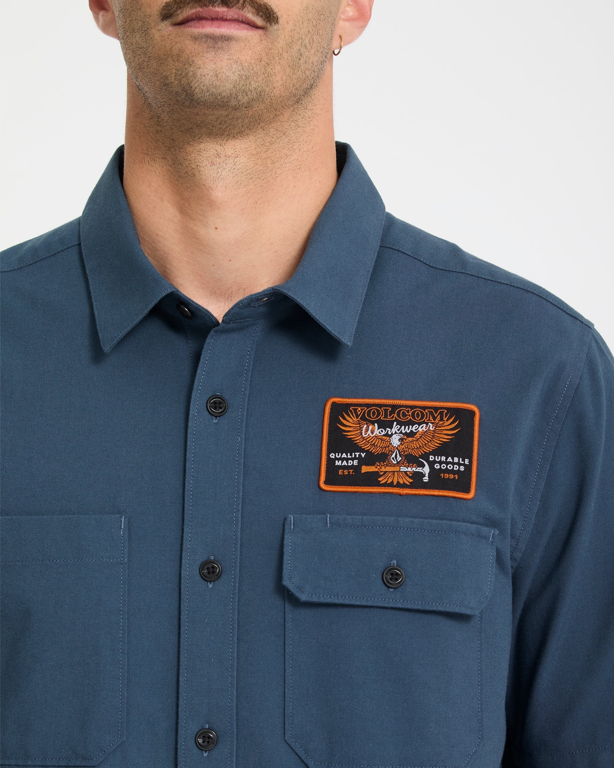 Slab City Shirt - Midnight Blue - Image 7