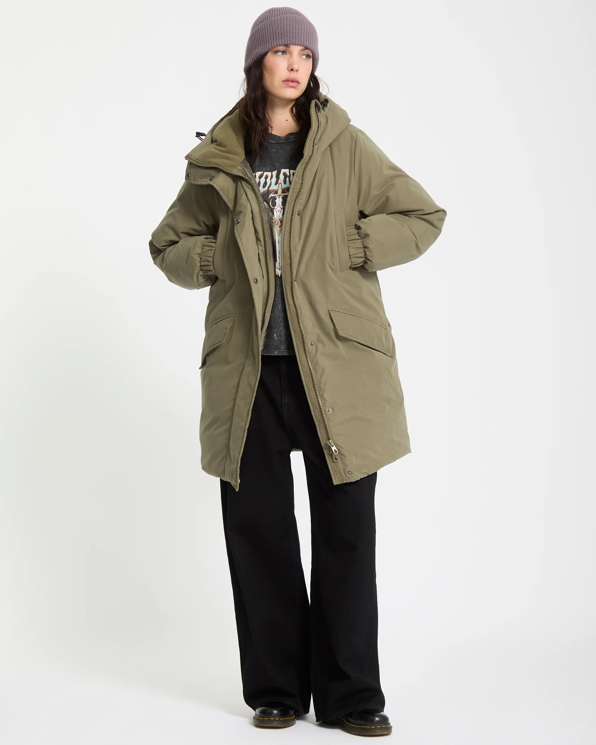 Sleepi Puff Up Parka - Wintermoss - Image 3