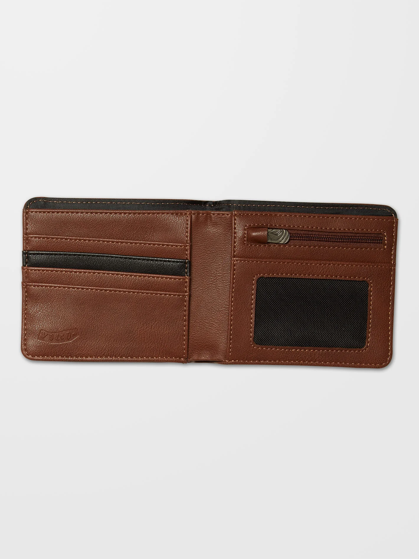 Slim Stone L Wallet - BROWN - Image 3