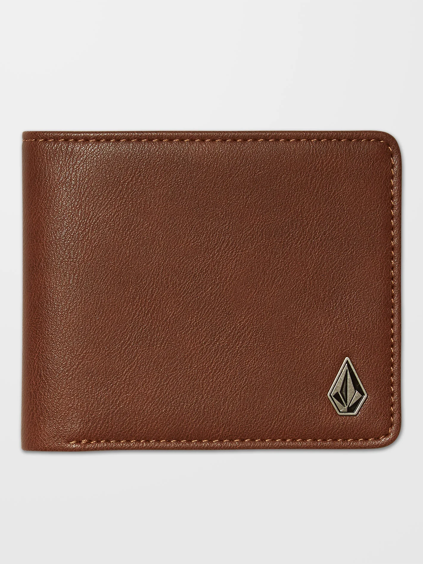 Slim Stone S Wallet - BROWN